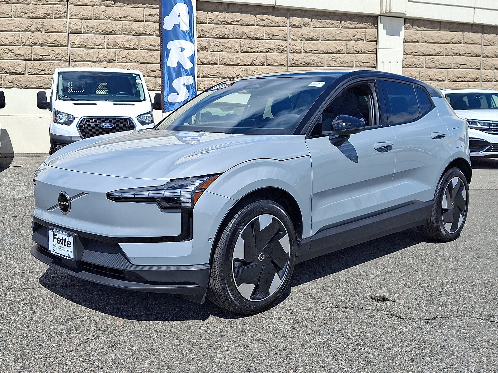 Gray (Vapour Grey Metallic - 740) 2025 Volvo EX30 Twin Ultra eAWD SUV / Crossover All-Wheel Drive Automatic
