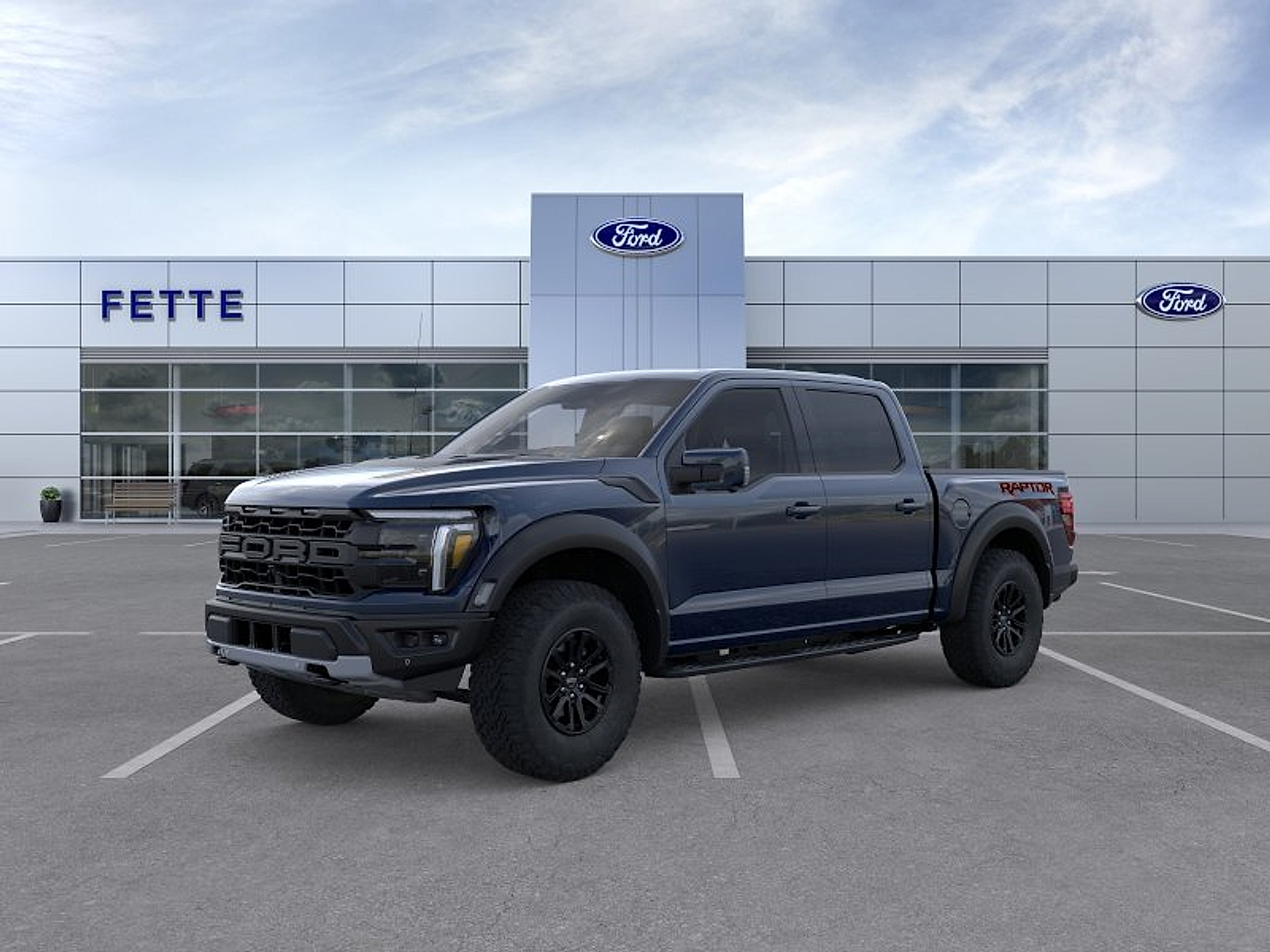 Antimatter Blue Metallic 2026 Ford F-150 Pickup Truck Four-Wheel Drive Automatic
