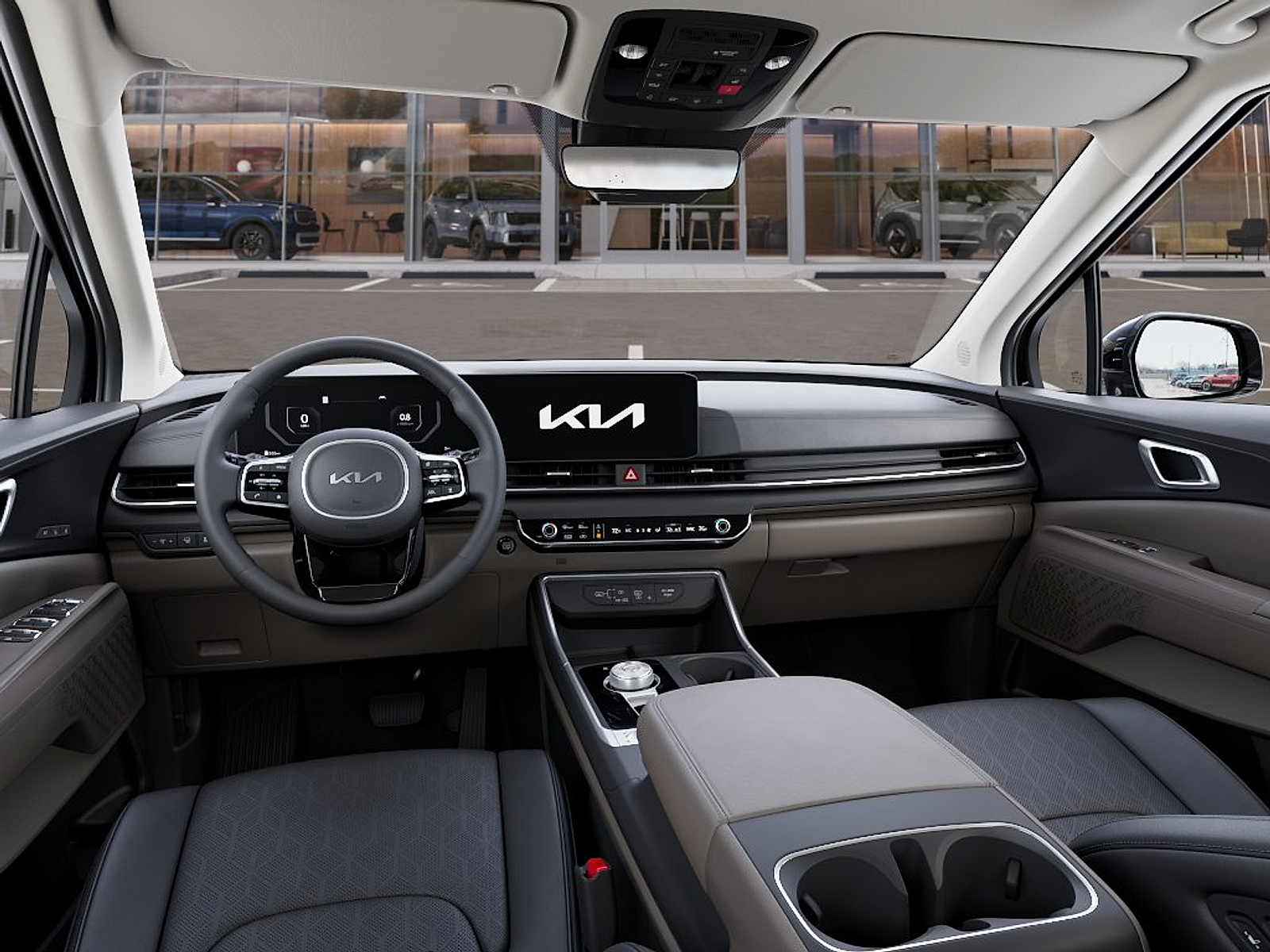 New 2026 Kia Carnival MPV Hybrid Van