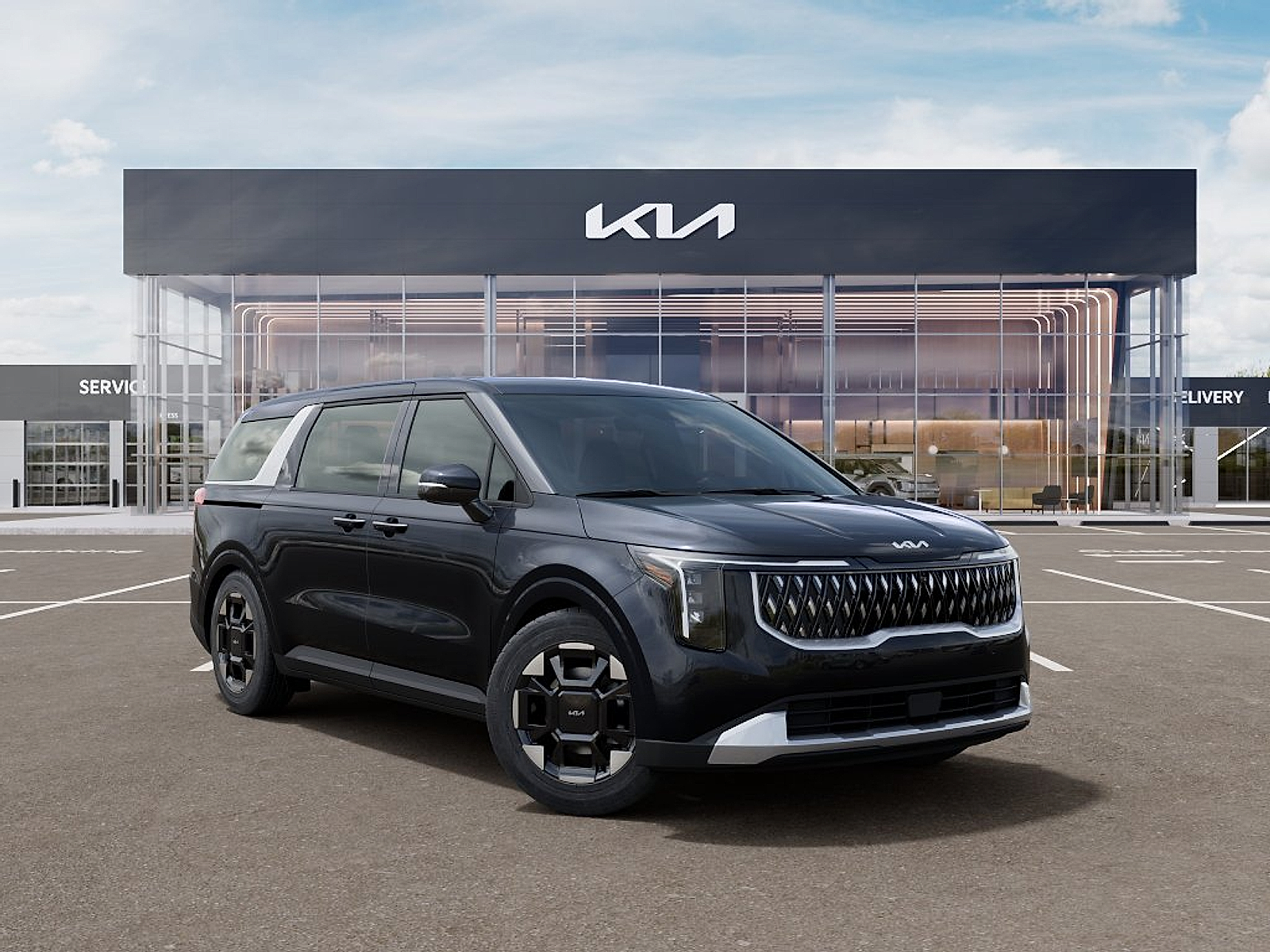 New 2026 Kia Carnival MPV Van