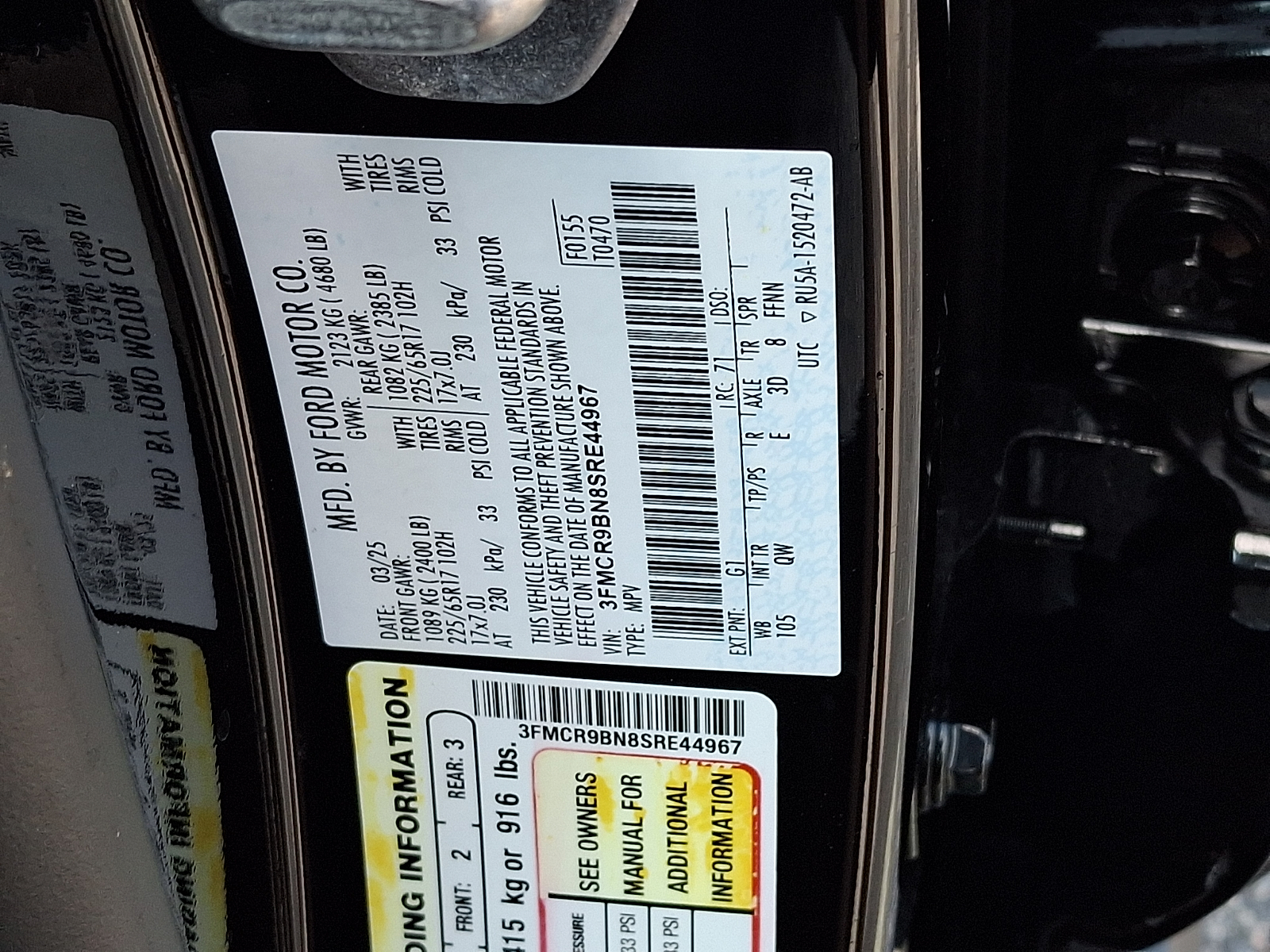 Used 2025 Ford Bronco Sport SUV