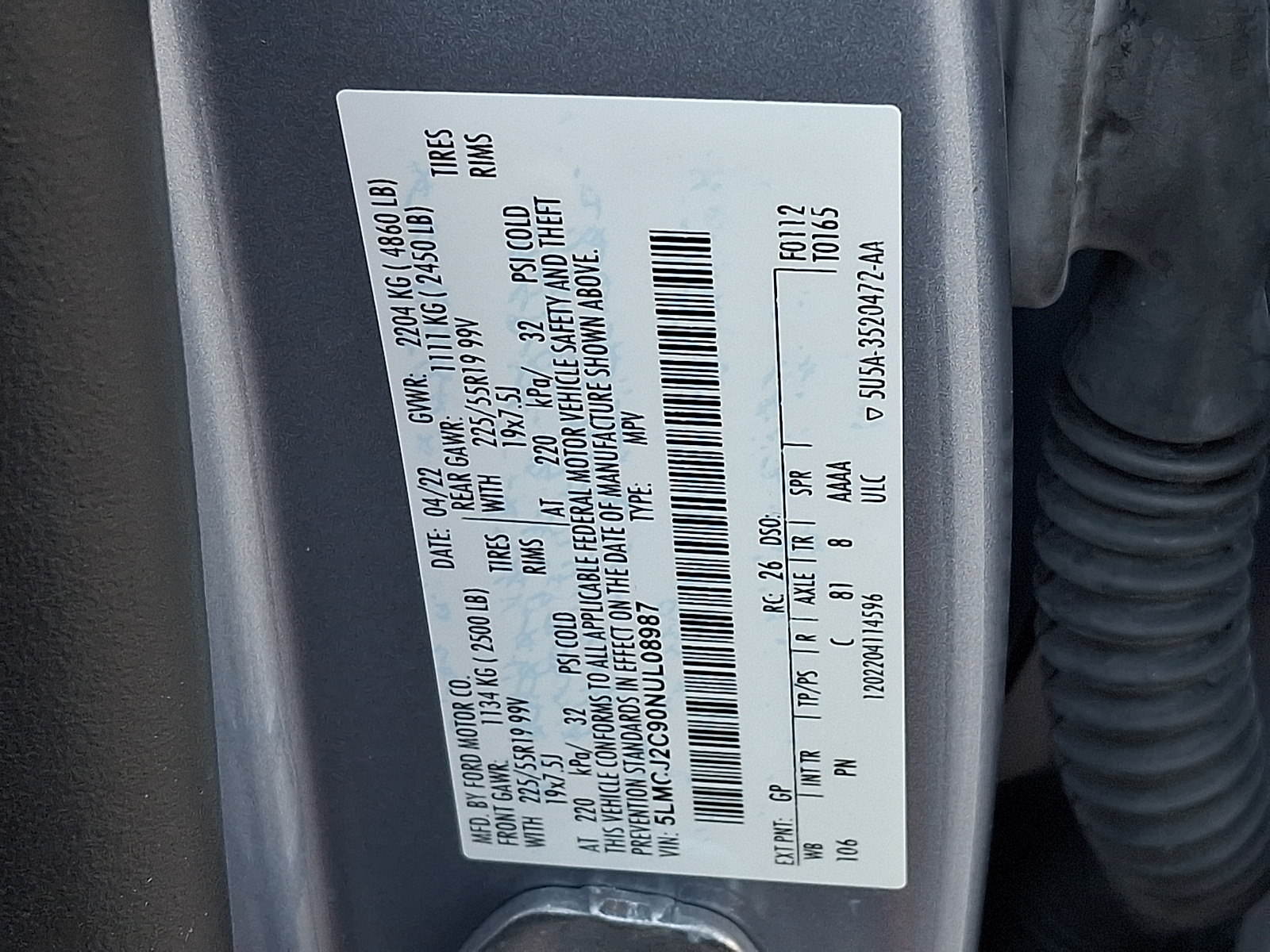 Used 2022 Lincoln Corsair SUV