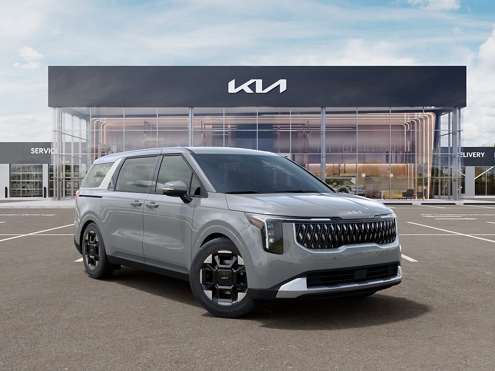 New 2026 Kia Carnival MPV Van