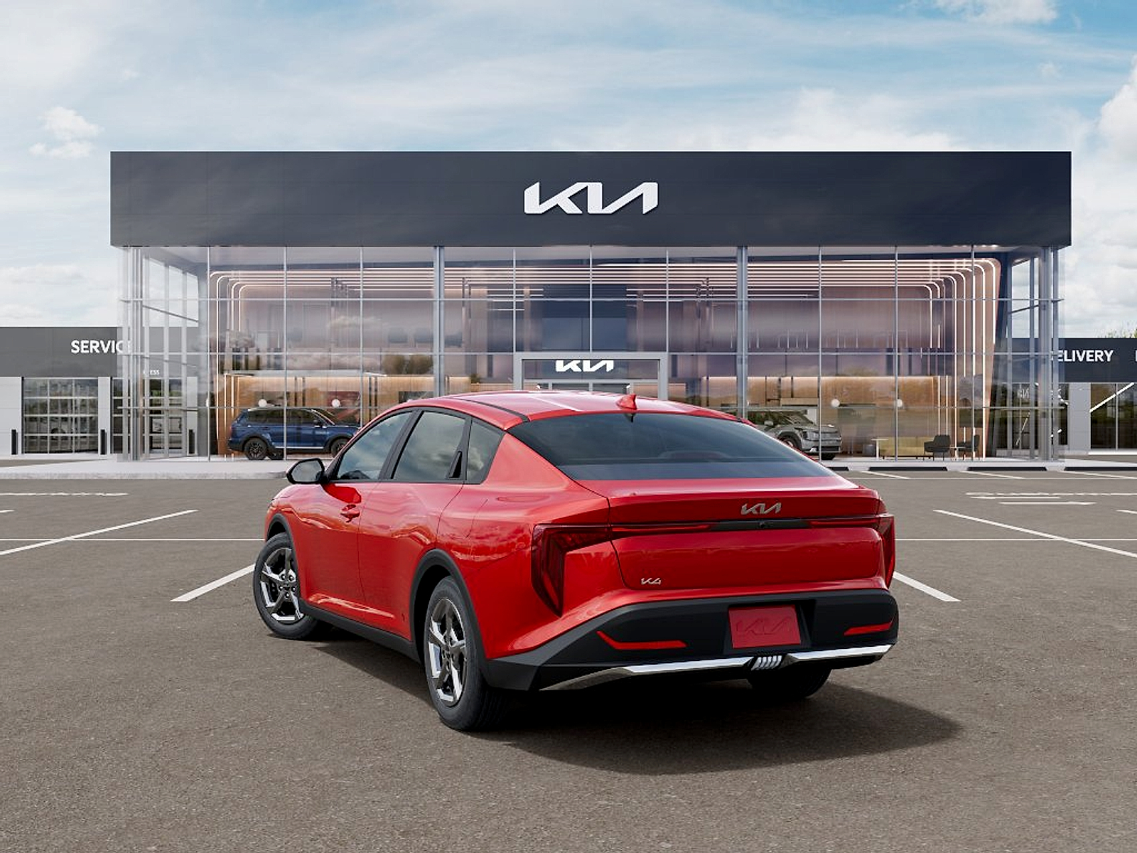 New 2026 Kia K4 Sedan