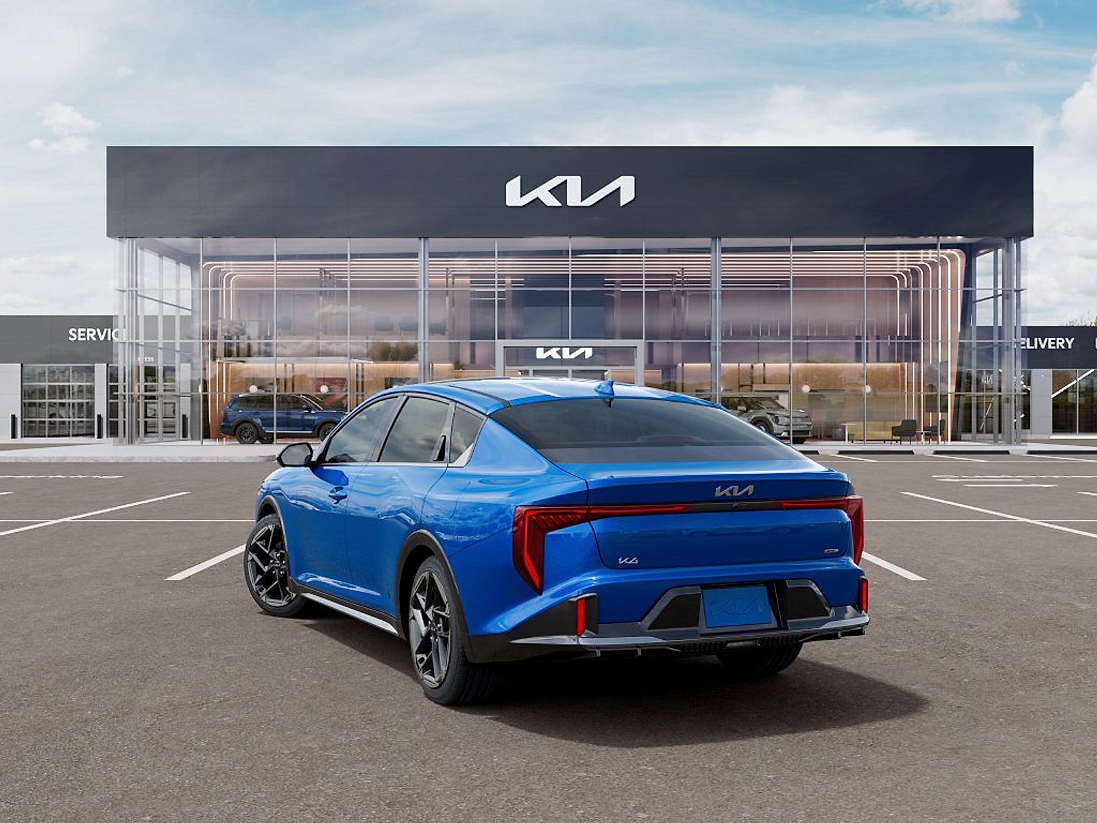 New 2026 Kia K4 Sedan