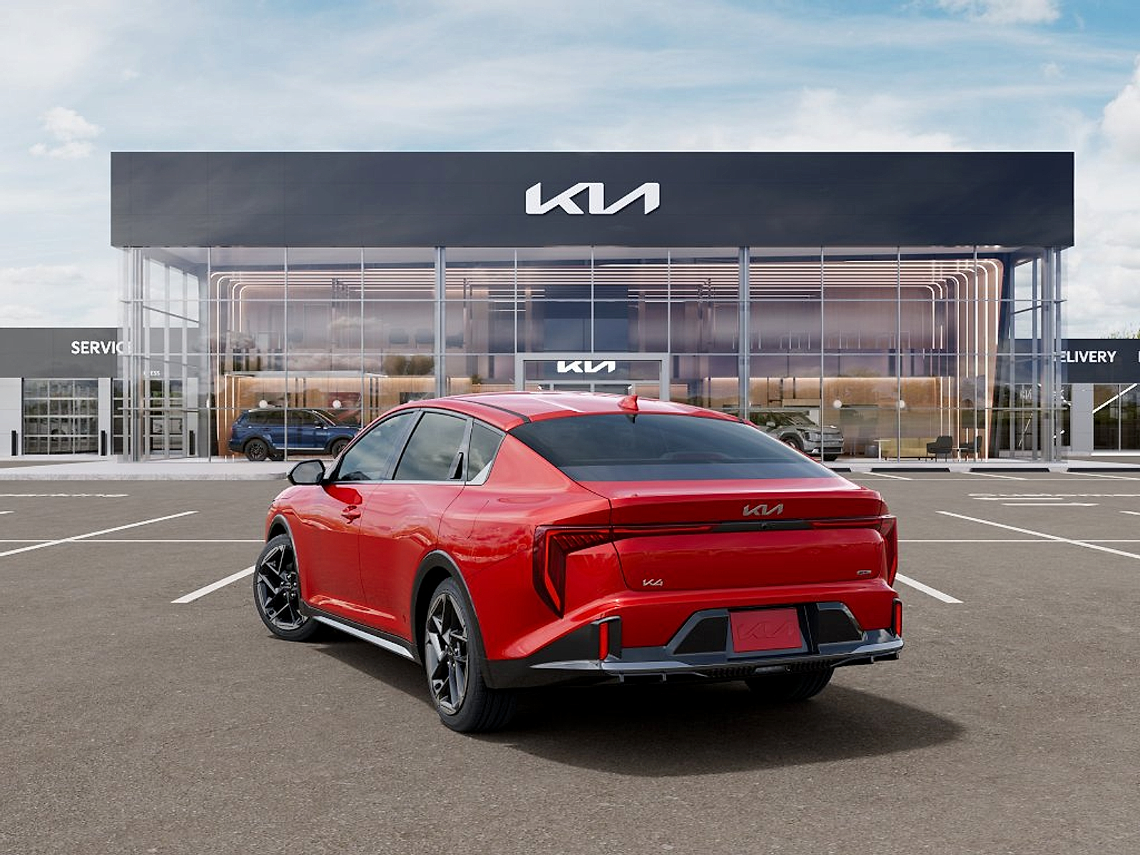 New 2026 Kia K4 Sedan