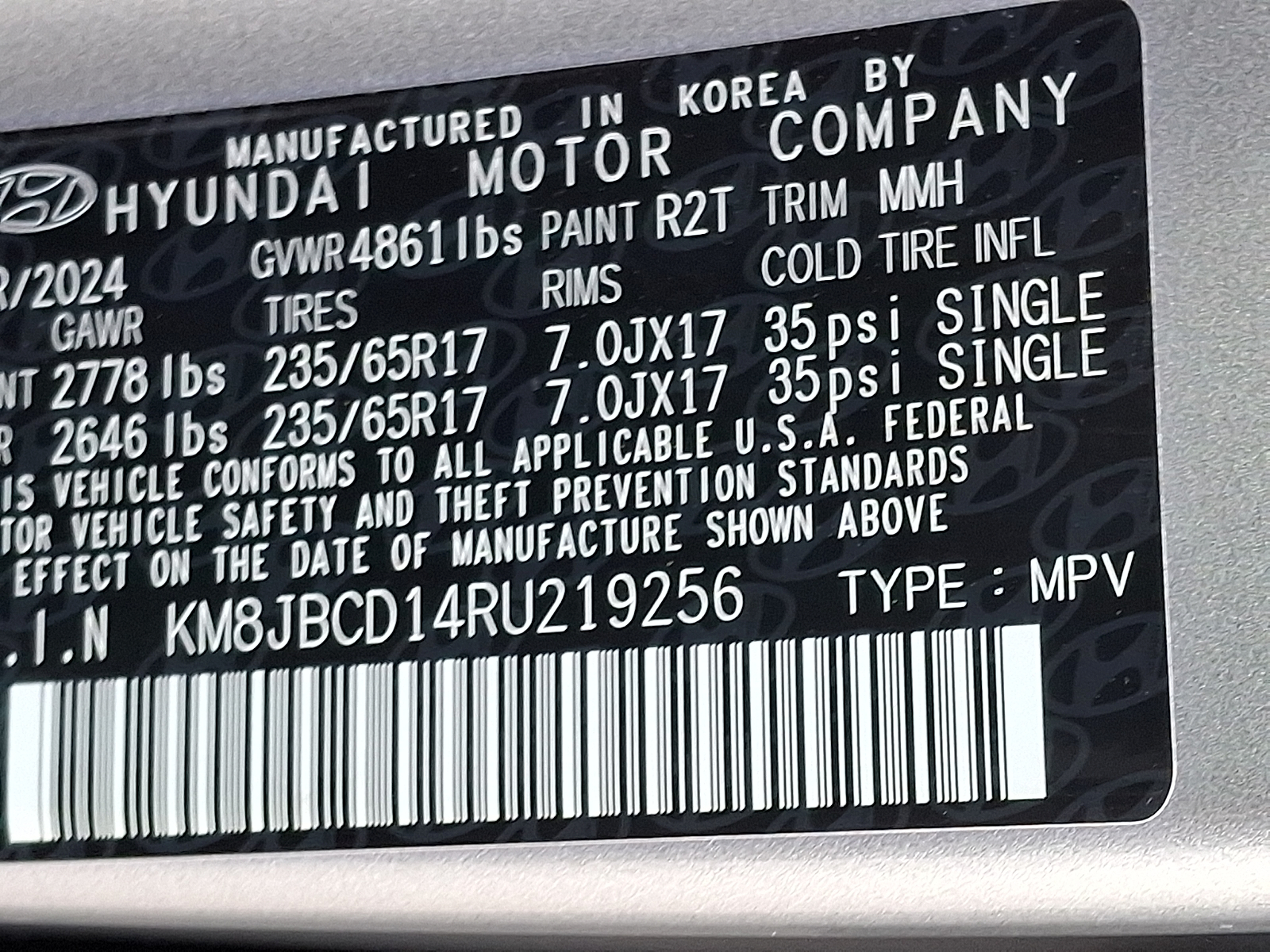 Used 2024 Hyundai Tucson Hybrid SUV