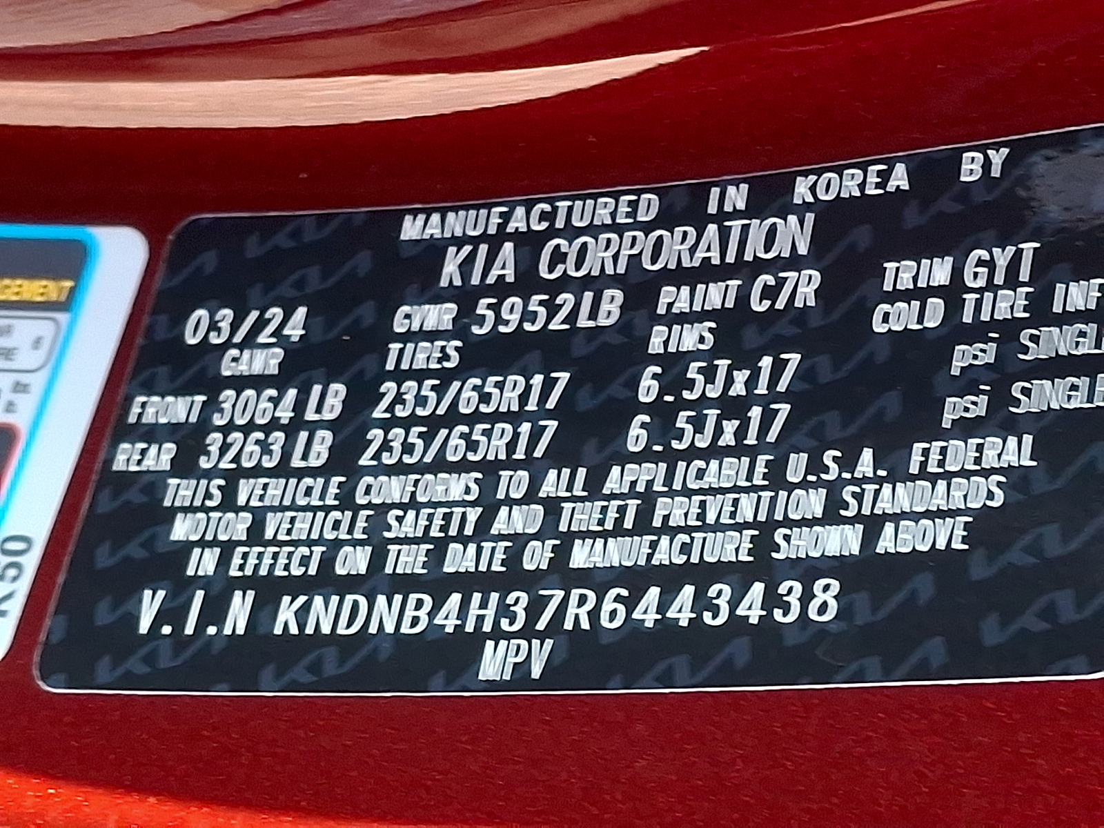 Used 2024 Kia Carnival Van