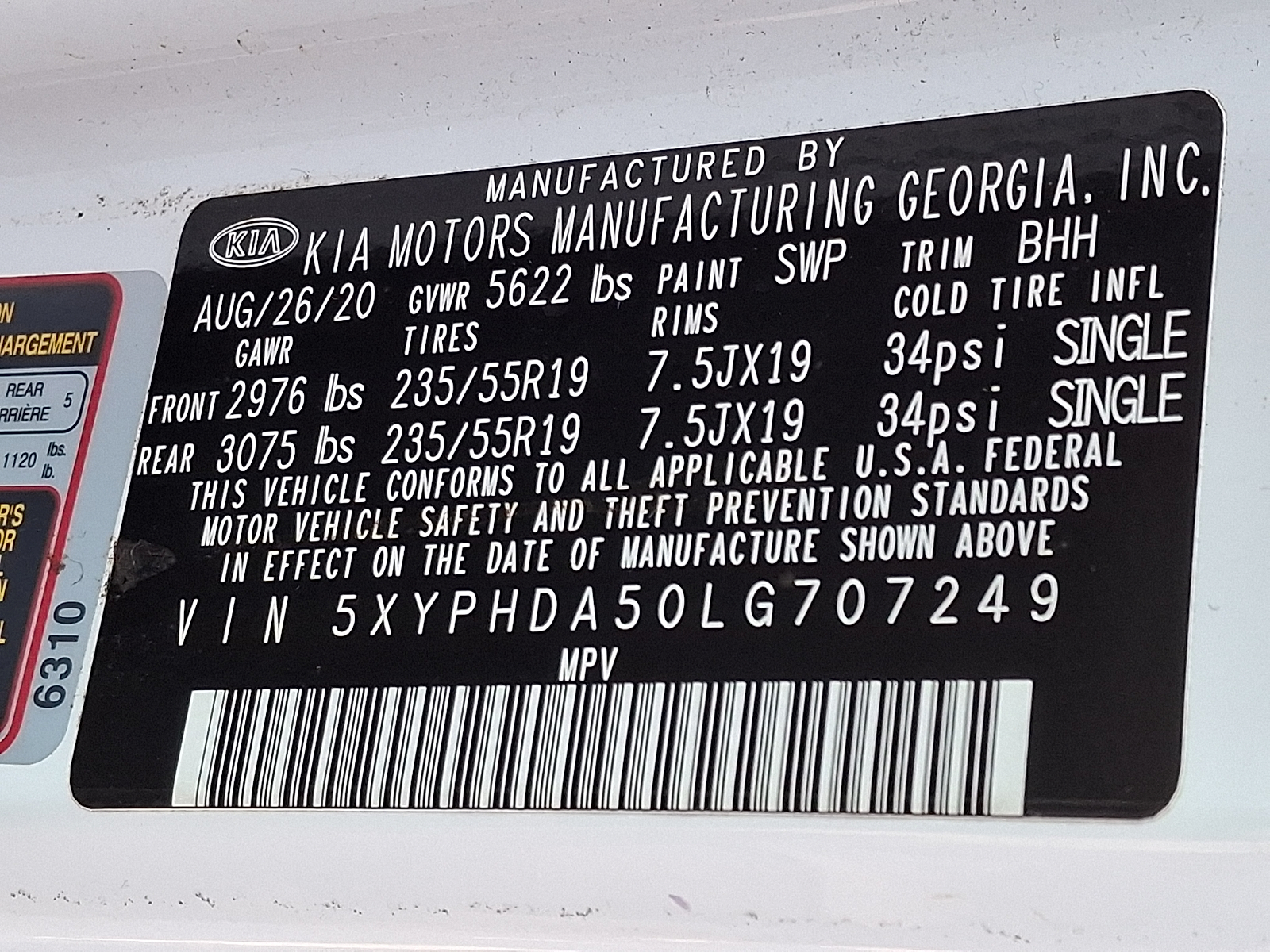 Used 2020 Kia Sorento SUV