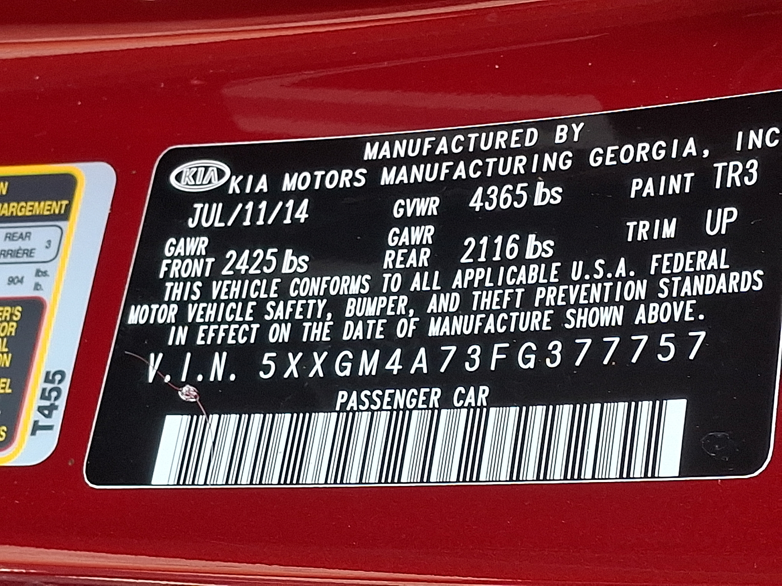 Used 2015 Kia Optima Sedan