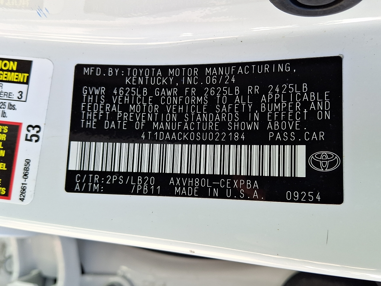 Used 2025 Toyota Camry Sedan