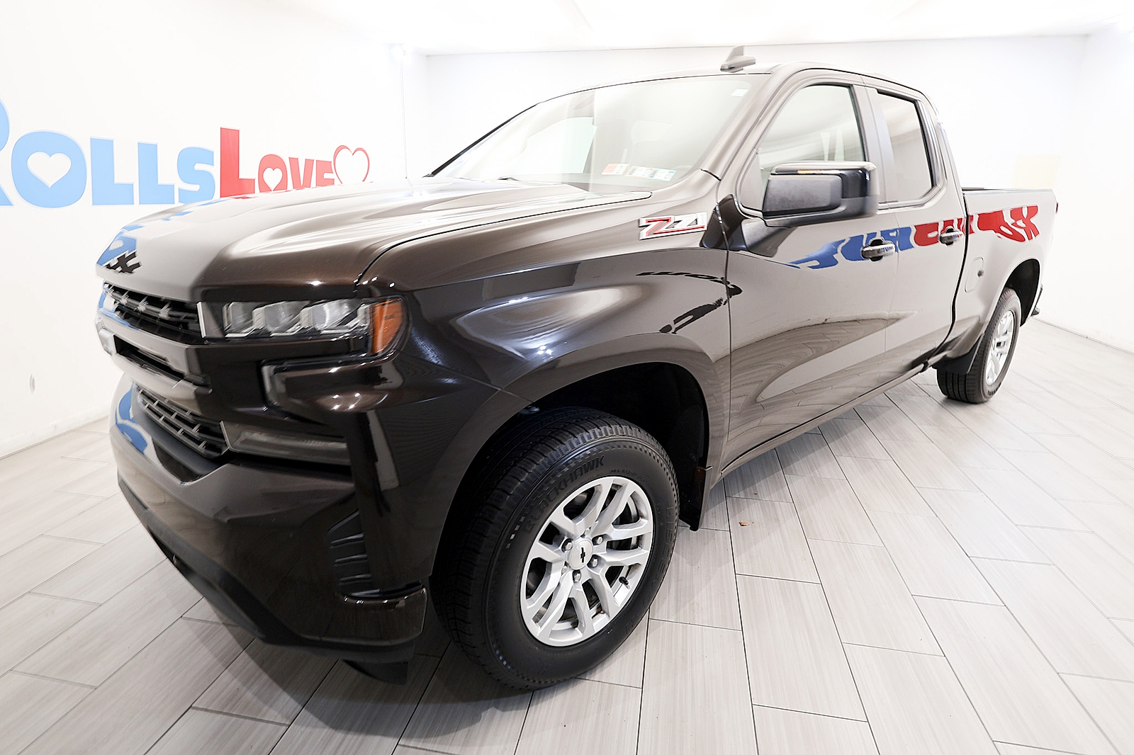 Brown 2019 Chevrolet Silverado 1500 Pickup Truck Four-Wheel Drive Automatic