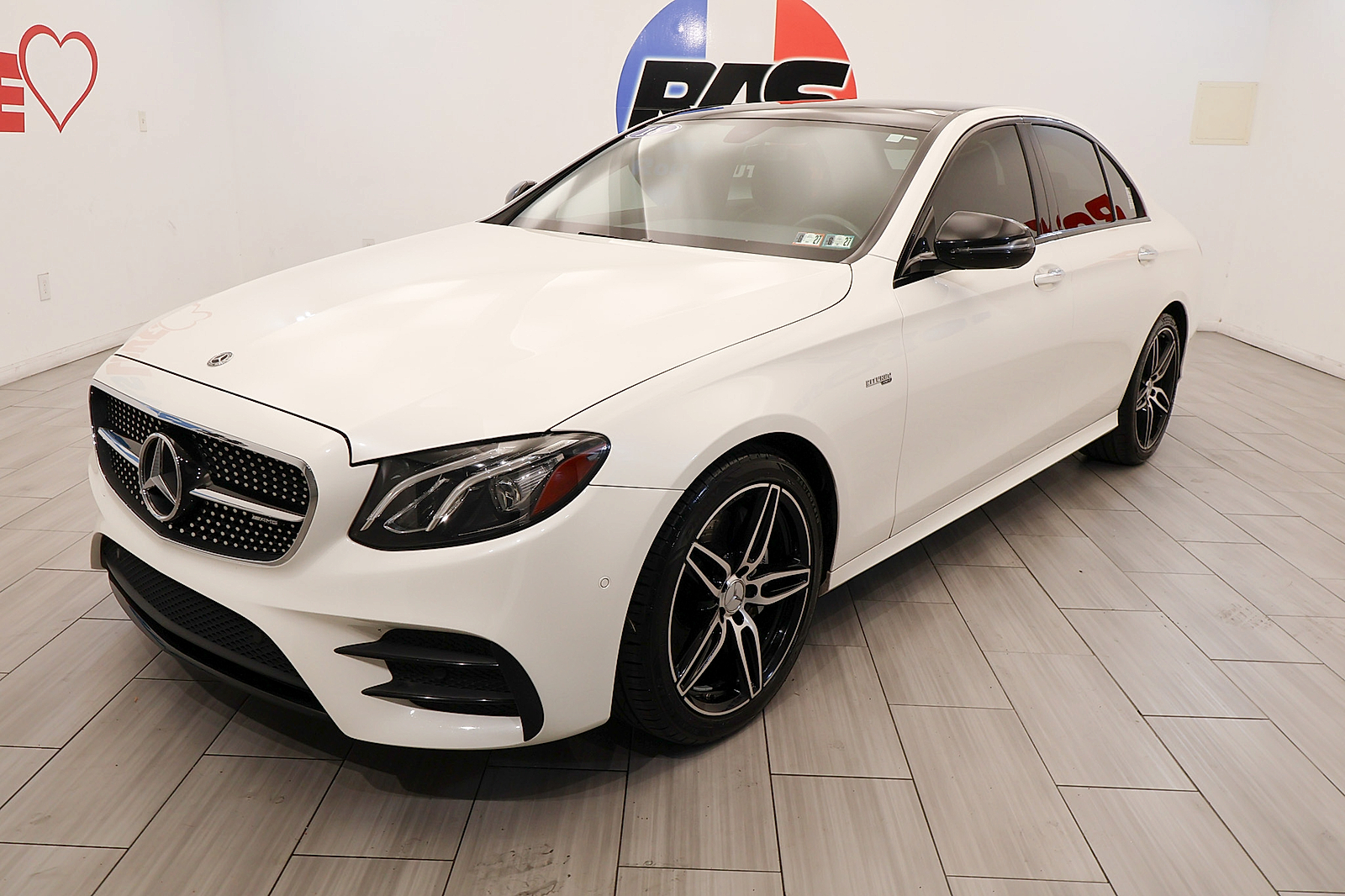 White 2018 Mercedes-Benz E-Class Sedan All-Wheel Drive 9-Speed Automatic