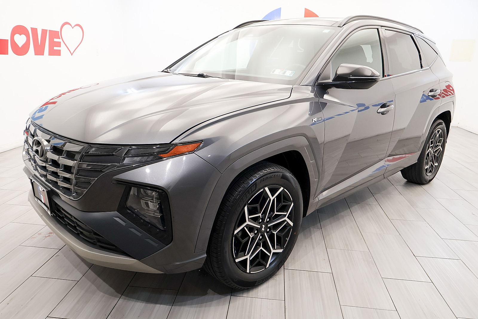 Gray 2023 Hyundai Tucson SUV / Crossover All-Wheel Drive 8-Speed Automatic