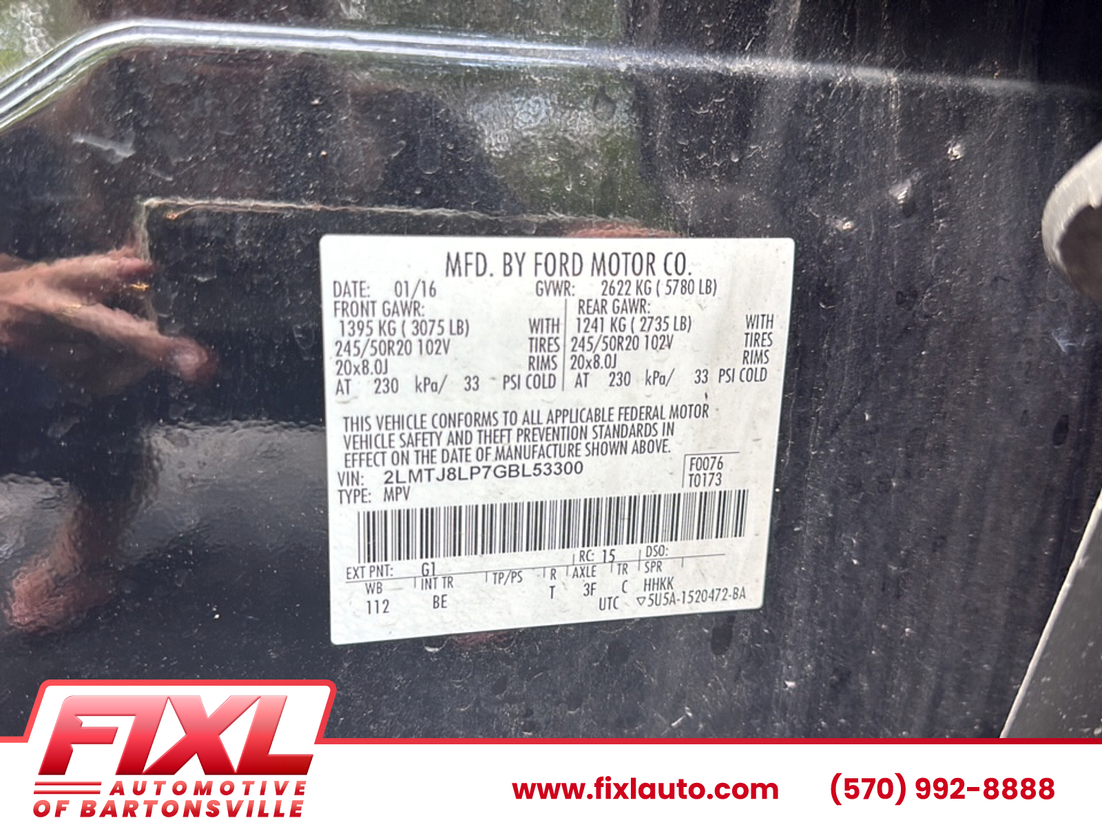 2016 Lincoln MKX Reserve - Photo 27