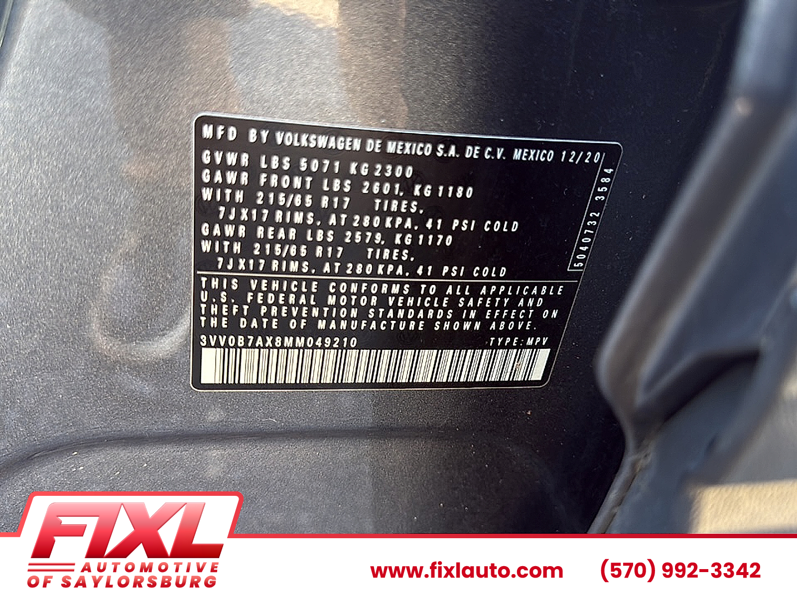 Used 2021 Volkswagen Tiguan Sedan