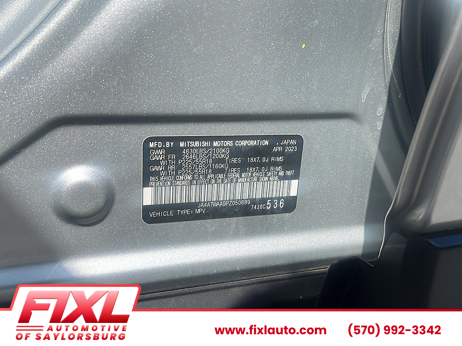 Used 2023 Mitsubishi Eclipse Cross Sedan