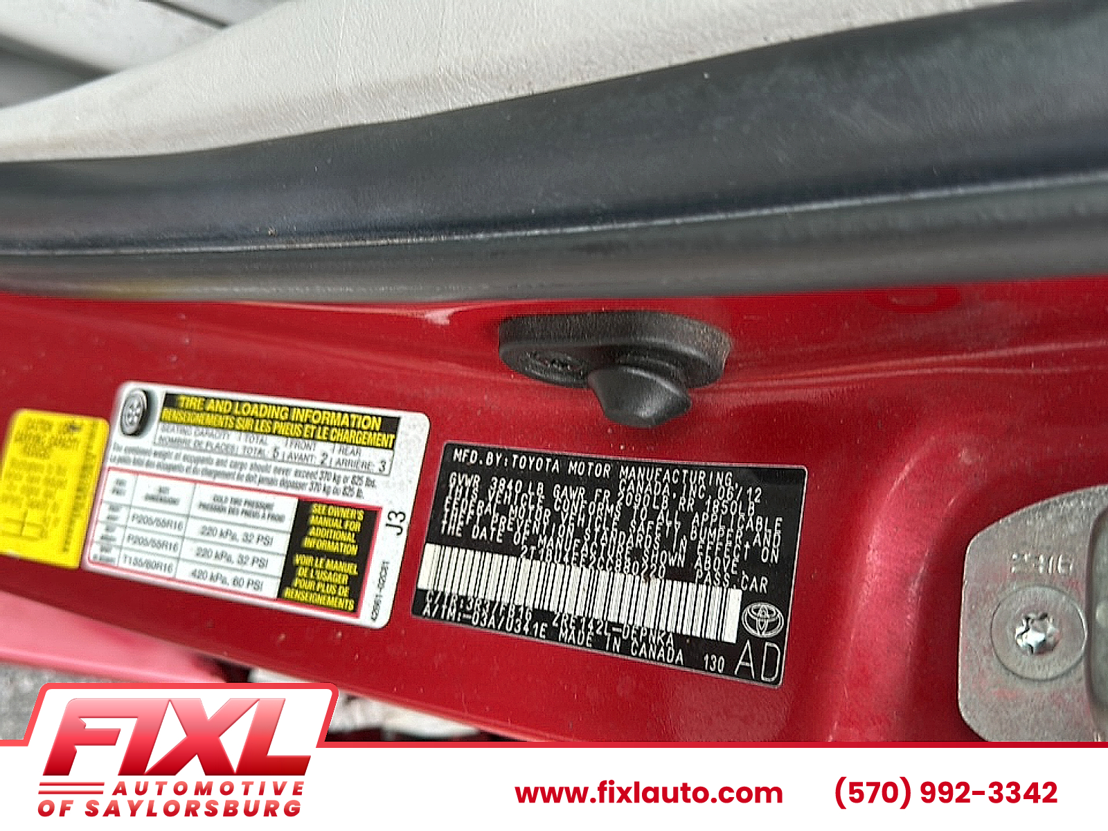 Used 2012 Toyota Corolla Sedan