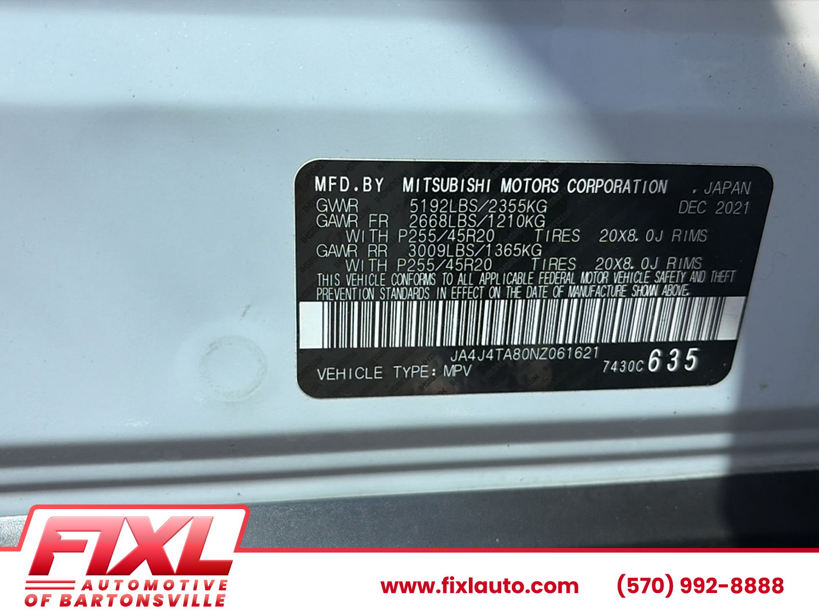 Used 2022 Mitsubishi Outlander Sedan
