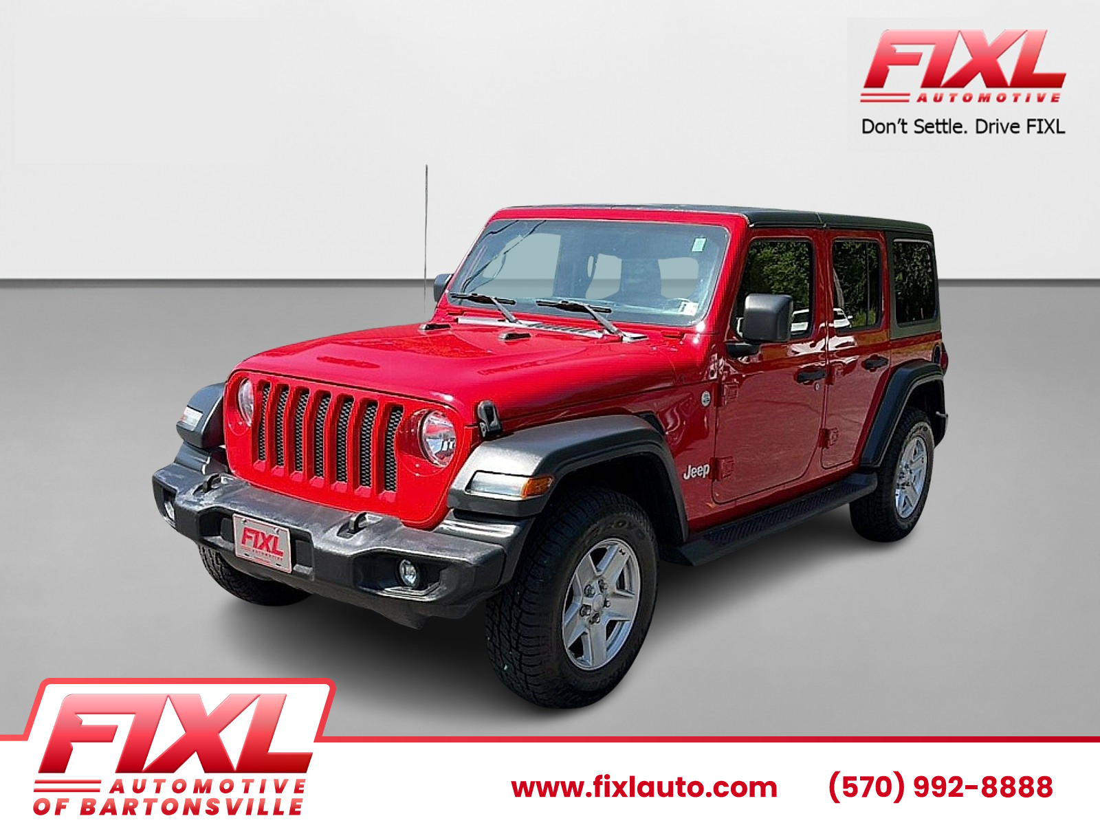 Used 2018 Jeep Wrangler Unlimited Sedan
