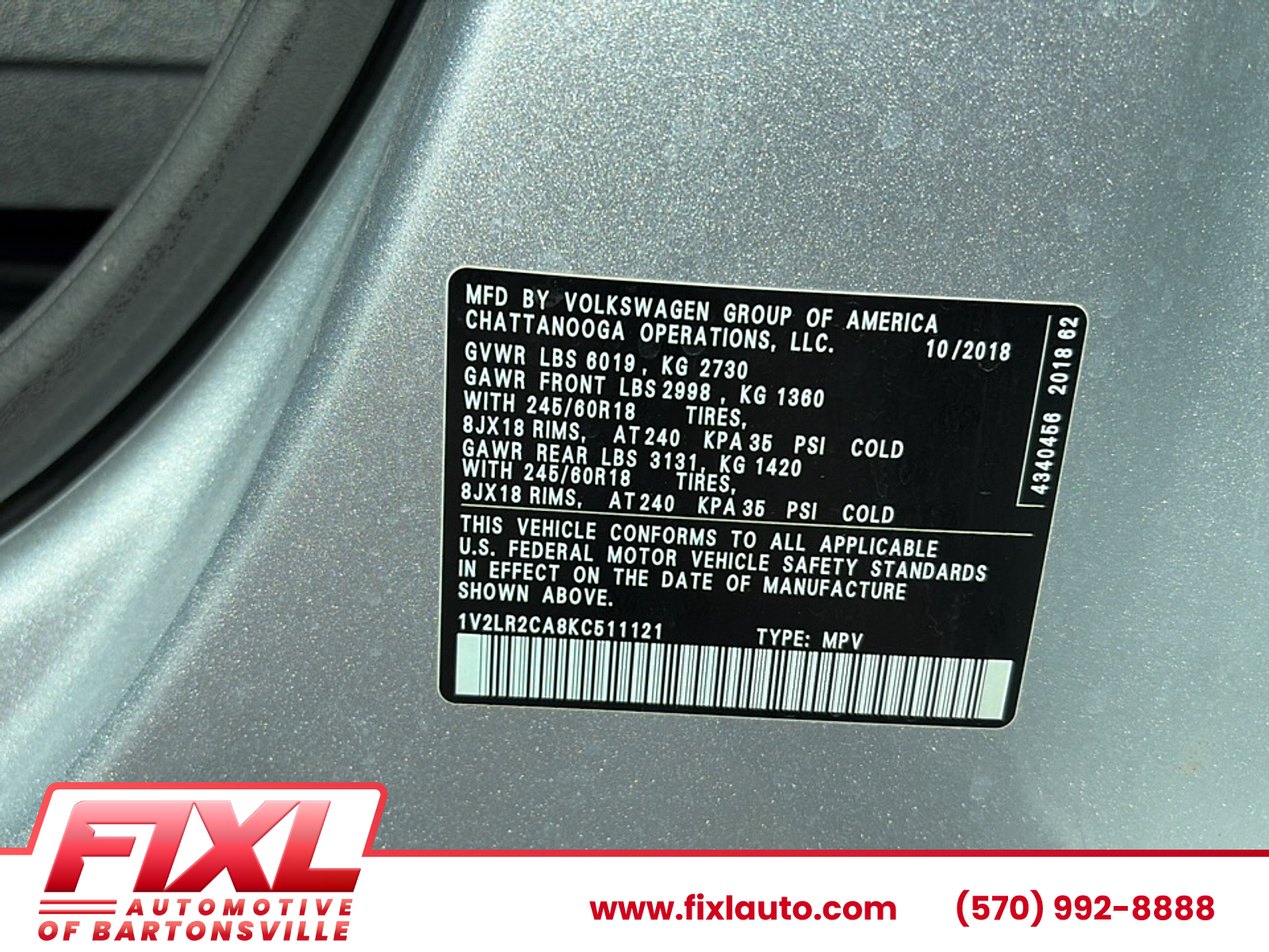 Used 2019 Volkswagen Atlas Sedan