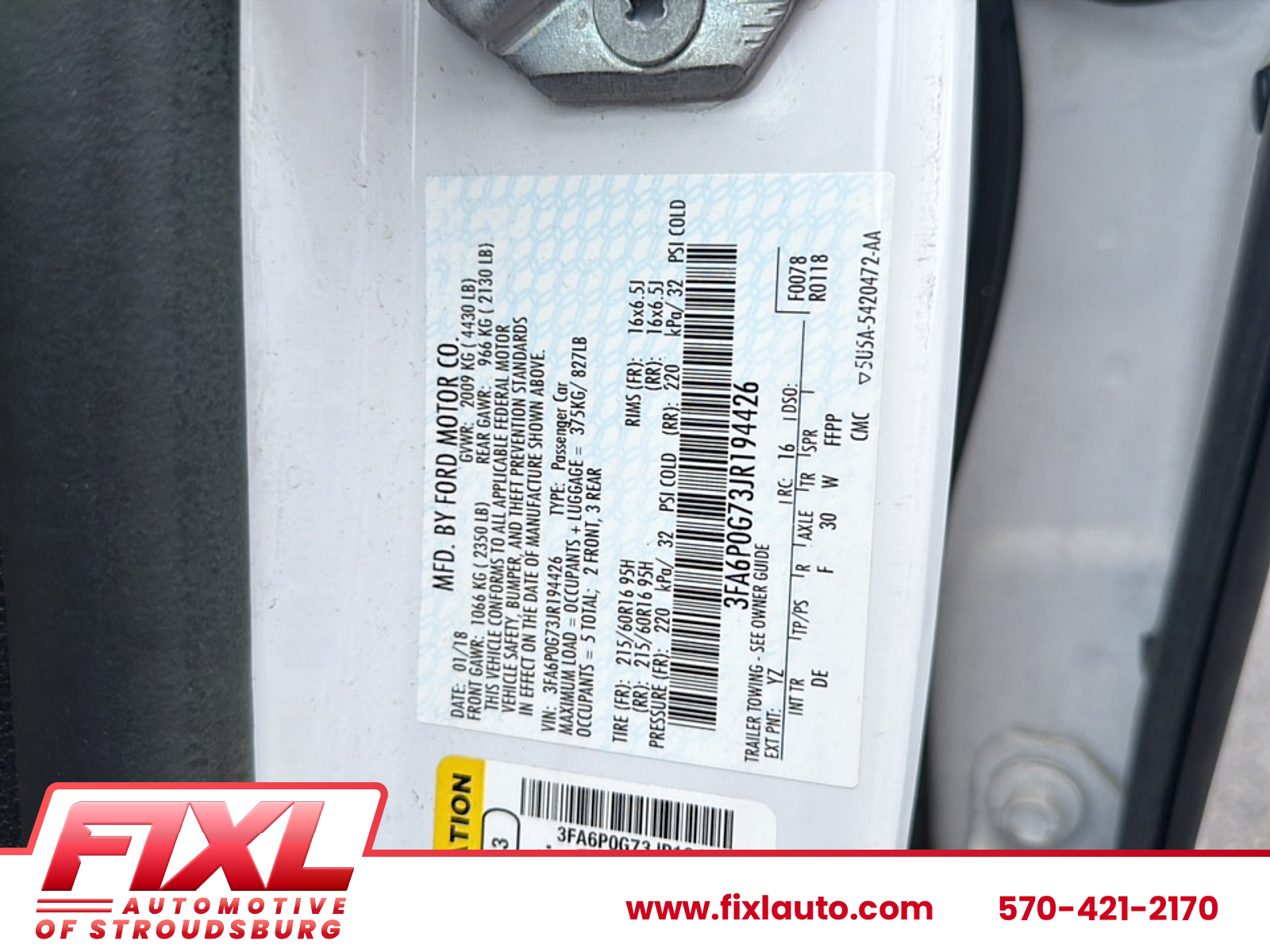 Used 2018 Ford Fusion Sedan
