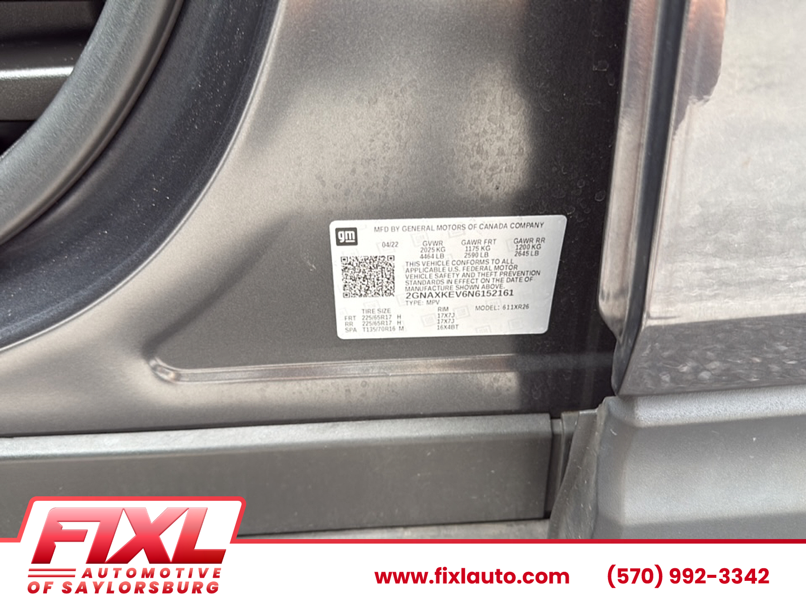 Used 2022 Chevrolet Equinox Sedan