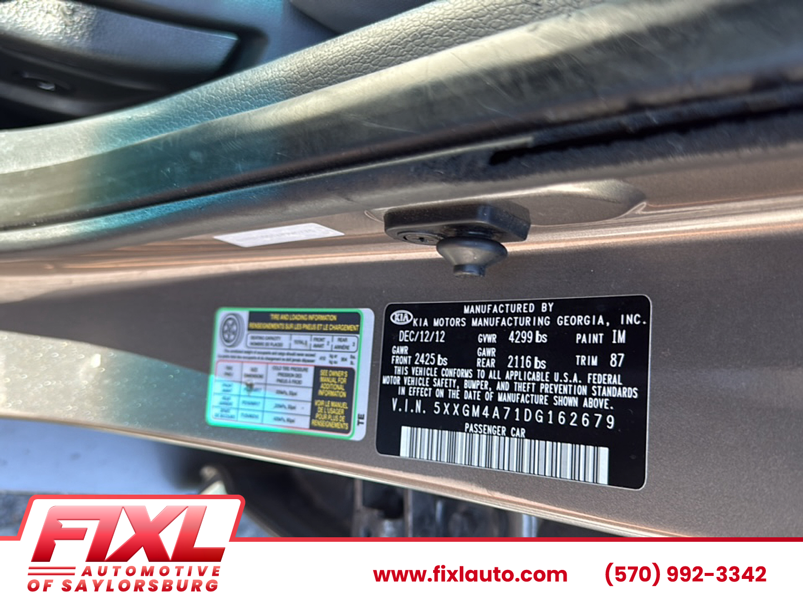 Used 2013 Kia Optima Sedan