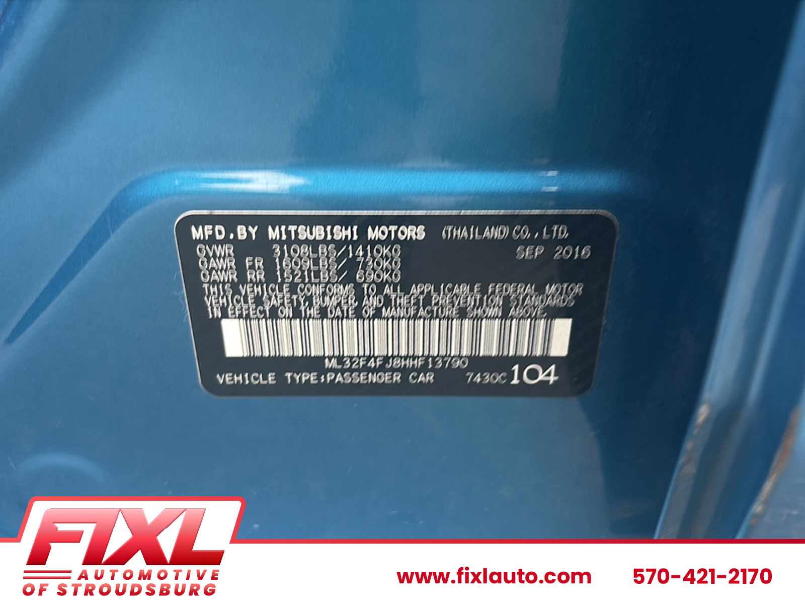 Used 2017 Mitsubishi Mirage G4 Sedan