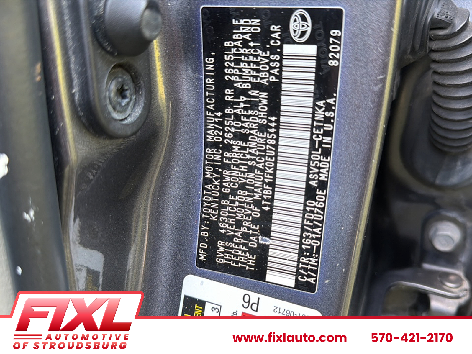 Used 2014 Toyota Camry Sedan