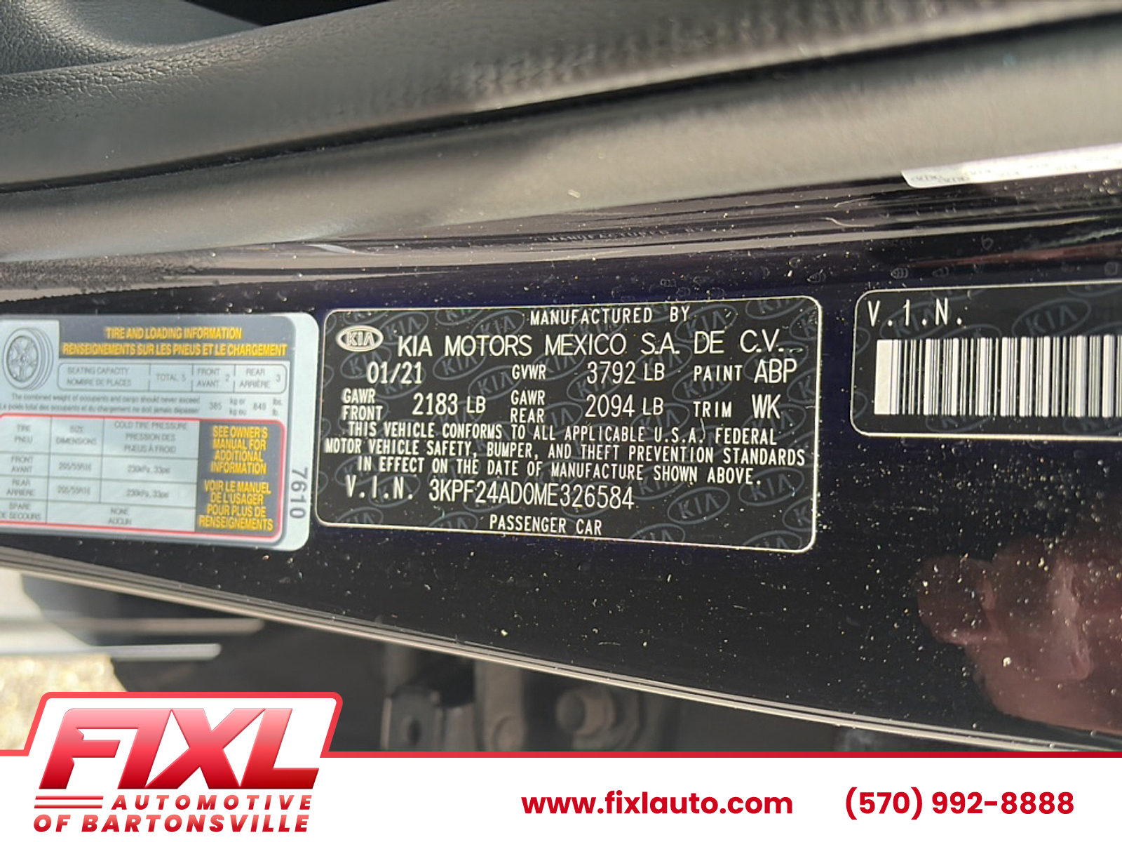 Used 2021 Kia Forte Sedan