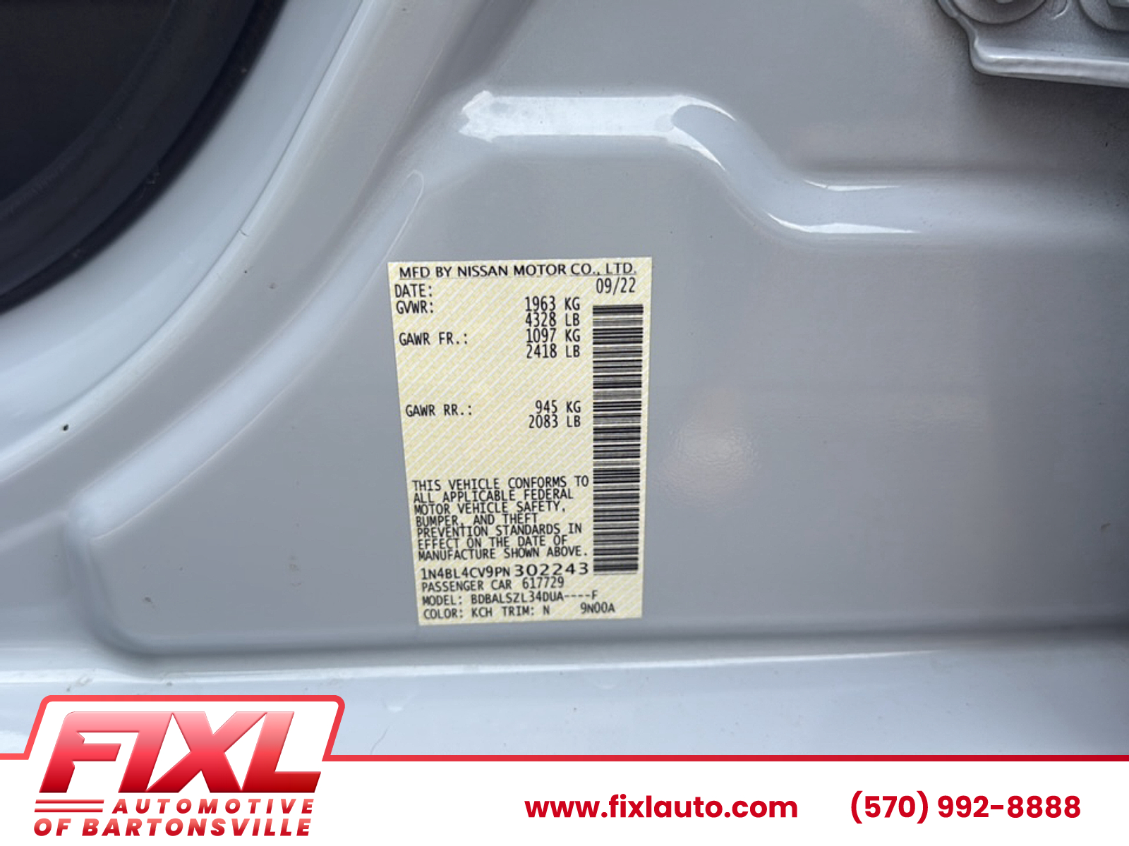 Used 2023 Nissan Altima Sedan
