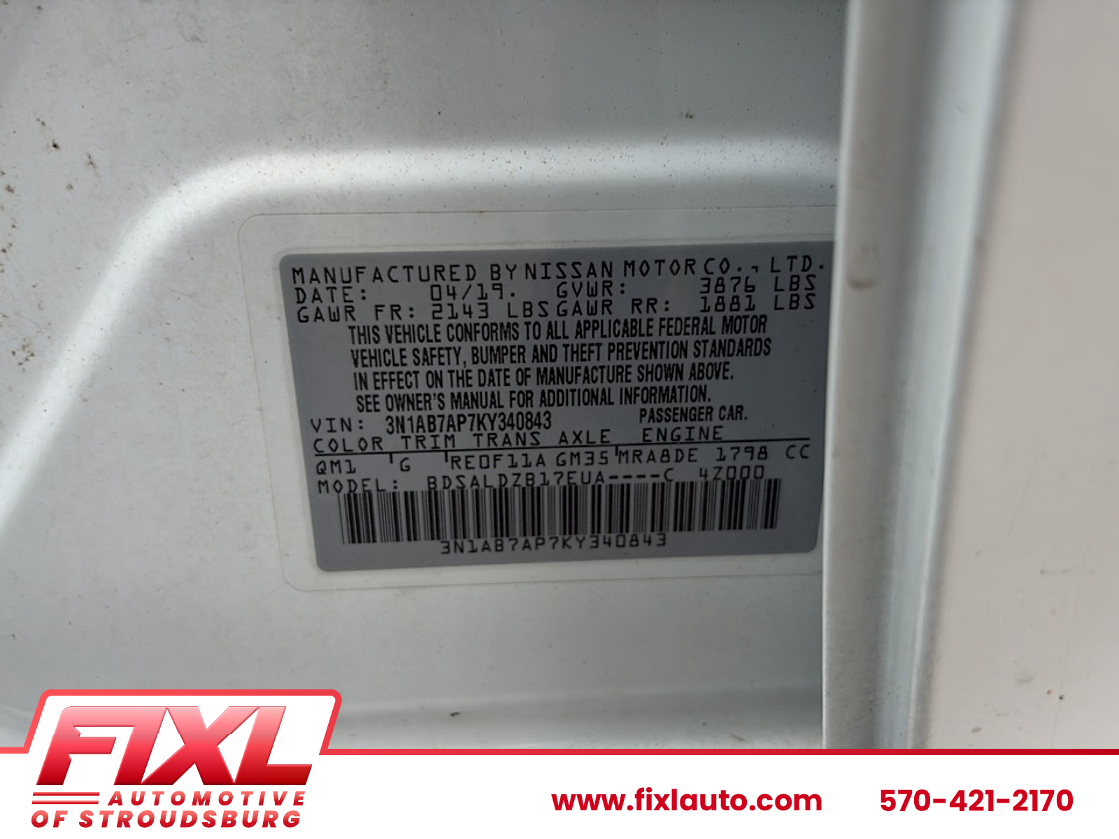 Used 2019 Nissan Sentra Sedan