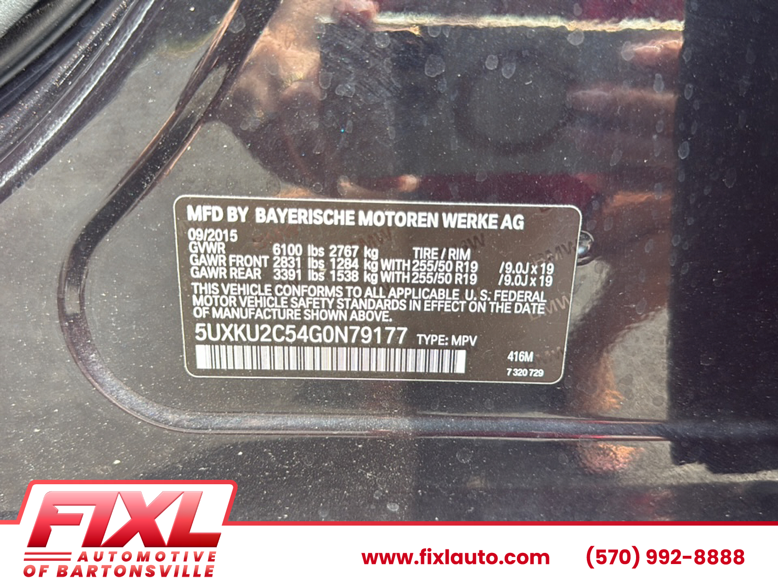 Used 2016 BMW X6 Sedan