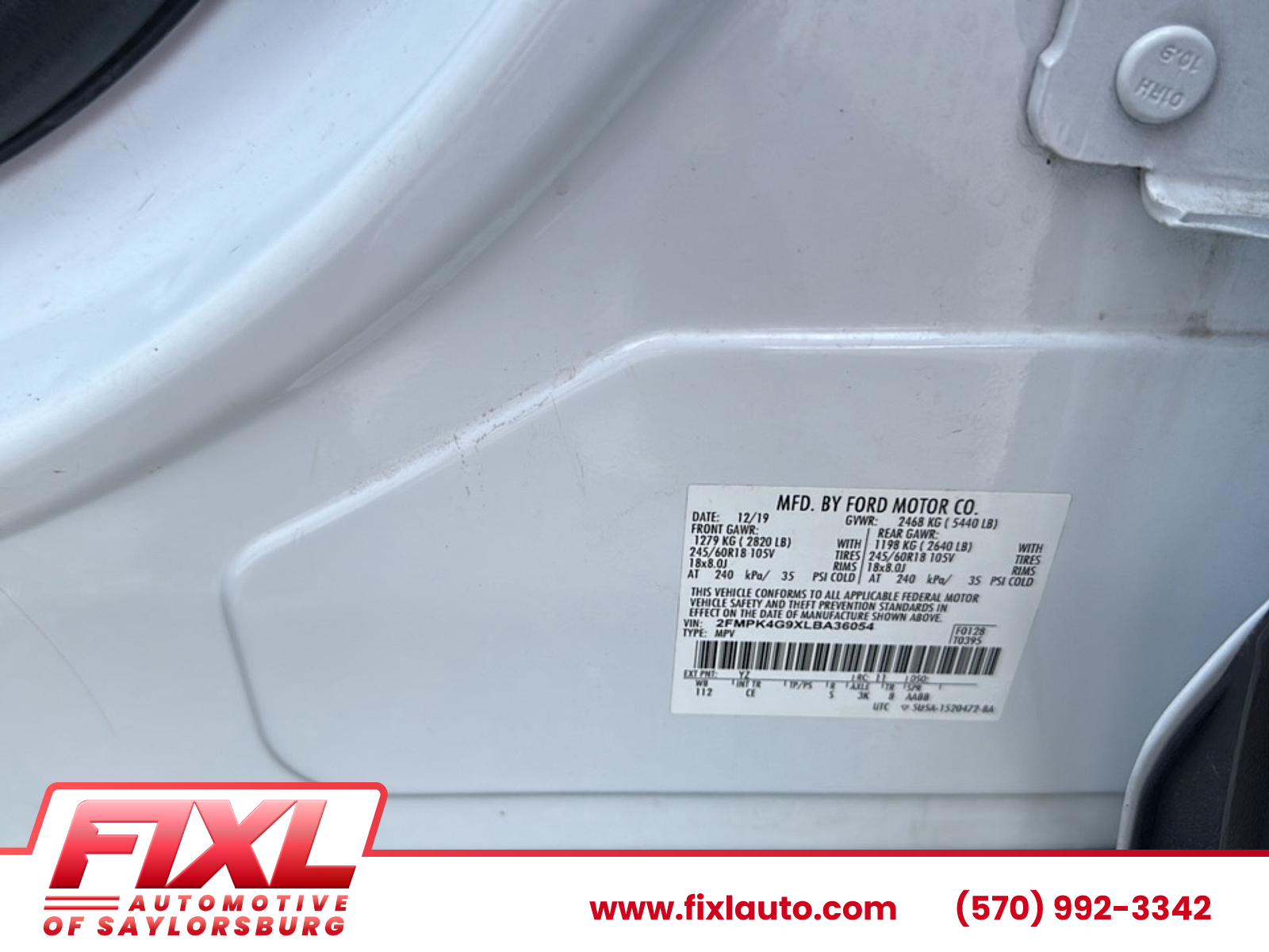 Used 2020 Ford Edge Sedan