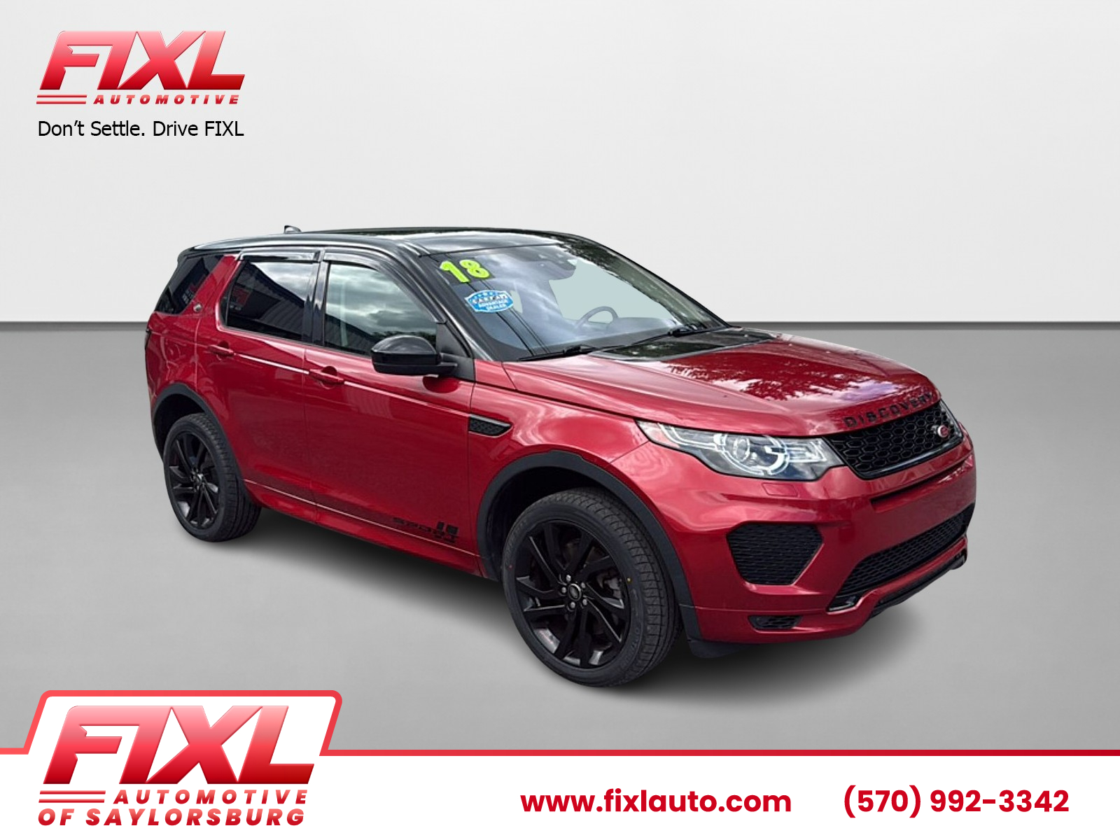2018 Land Rover Discovery Sport