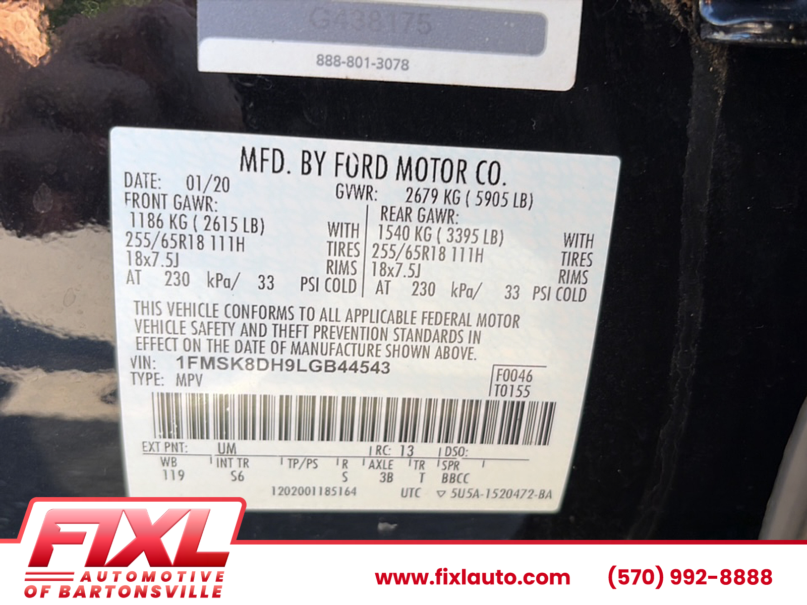 Used 2020 Ford Explorer Sedan