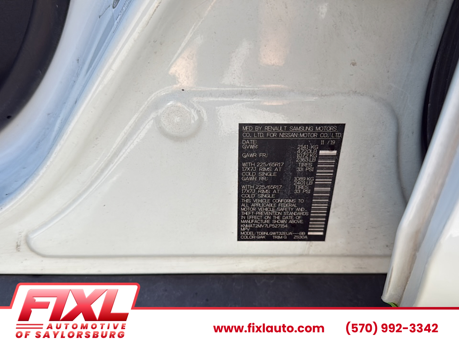 Used 2020 Nissan Rogue Sedan