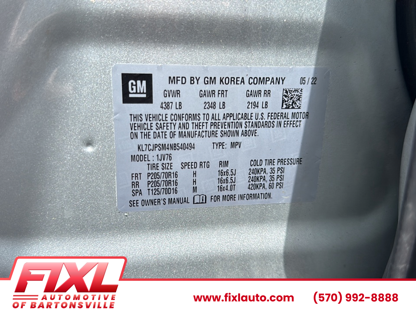 Used 2022 Chevrolet Trax Sedan