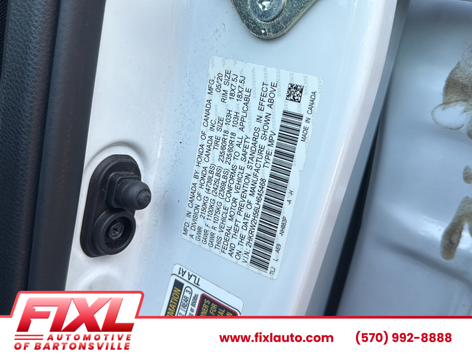 Used 2020 Honda CR-V Sedan