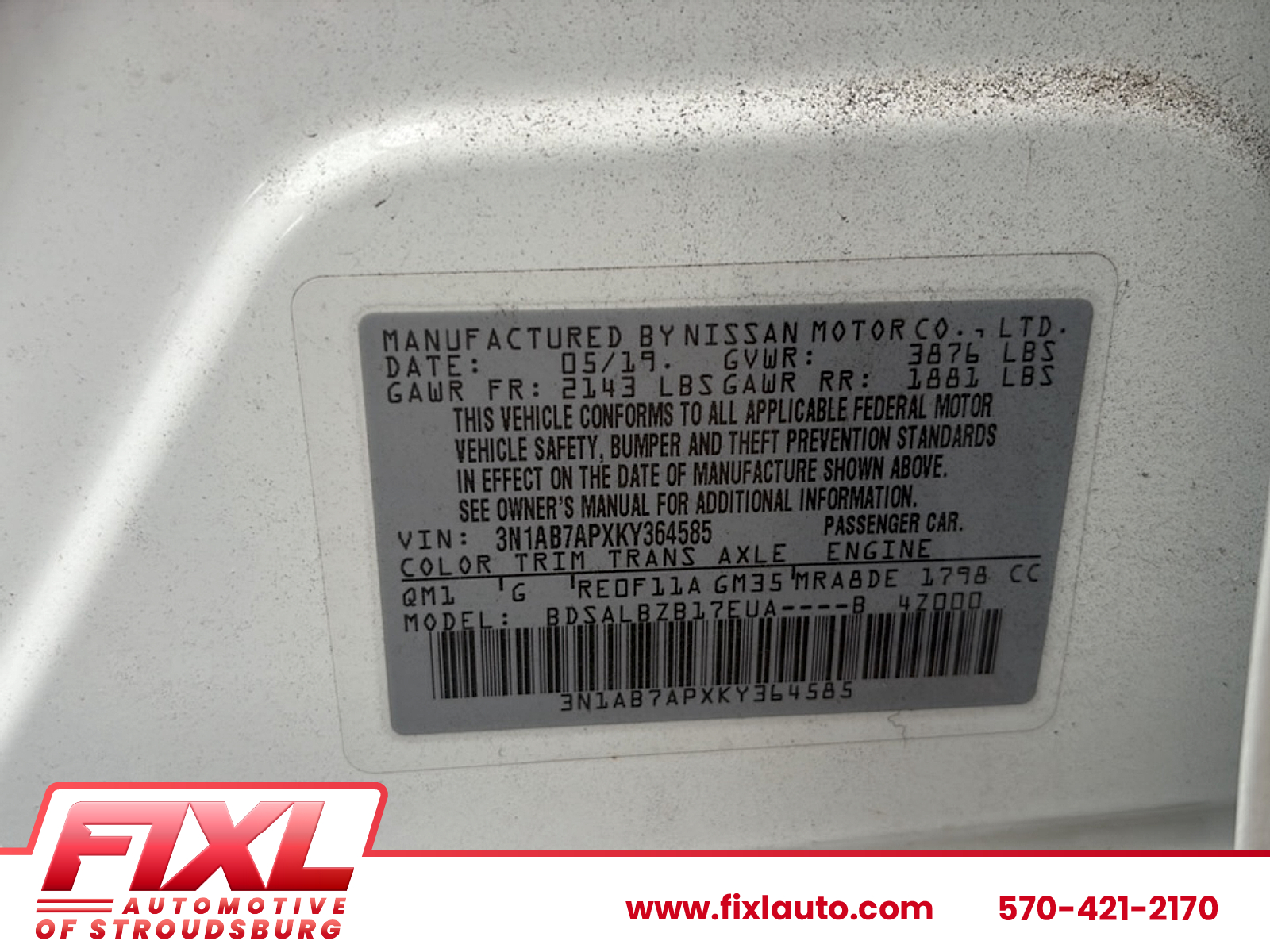 Used 2019 Nissan Sentra Sedan