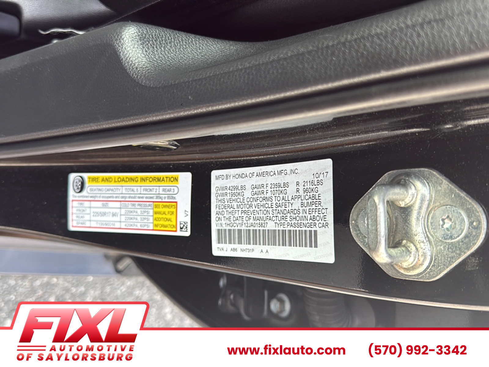 Used 2018 Honda Accord Sedan