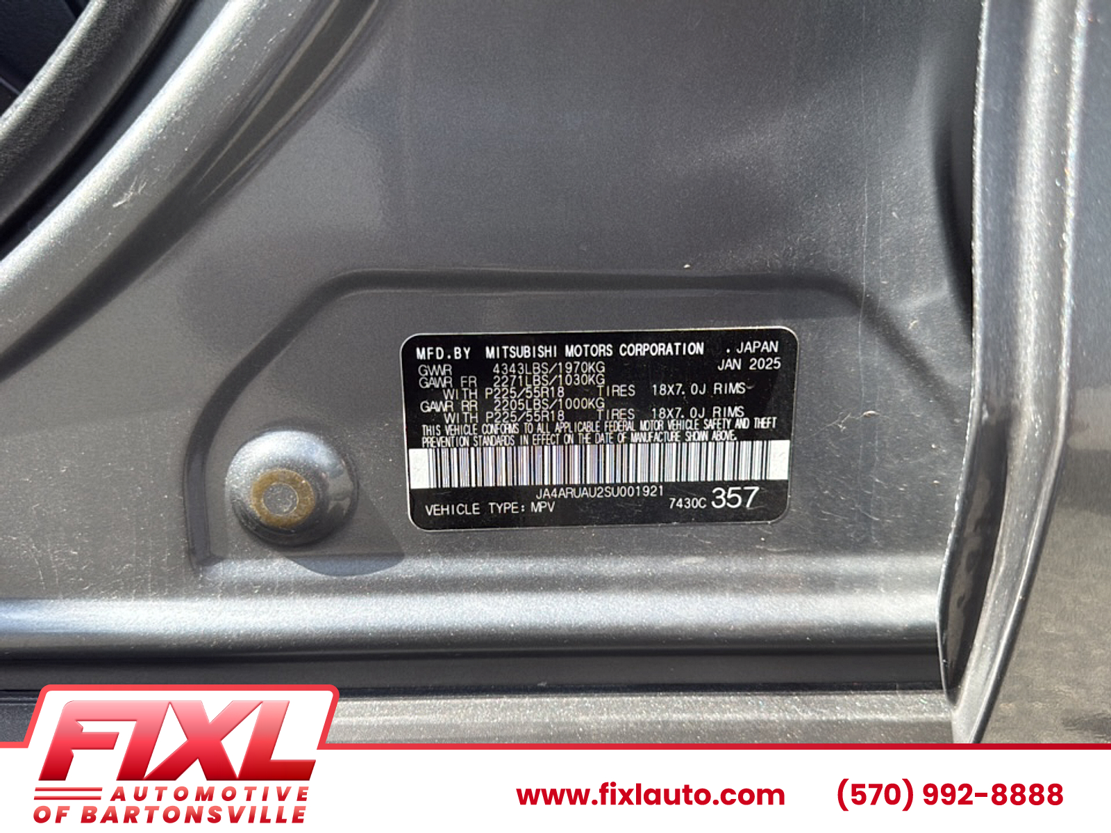 Used 2025 Mitsubishi Outlander Sport SUV