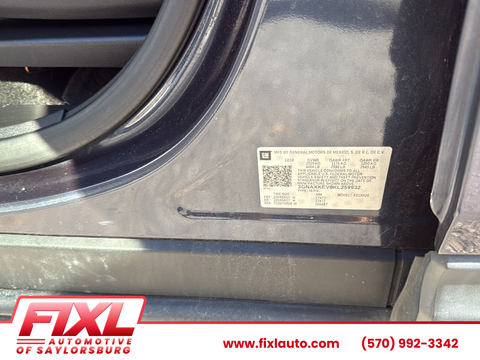 Used 2019 Chevrolet Equinox SUV