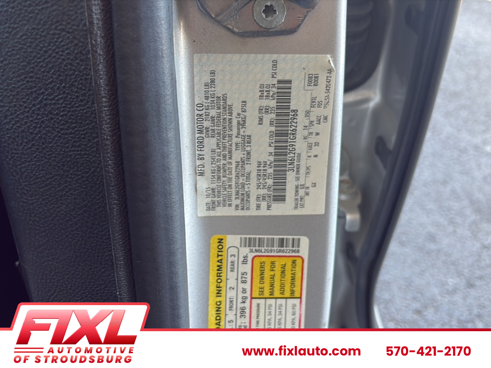Used 2016 Lincoln MKZ Sedan