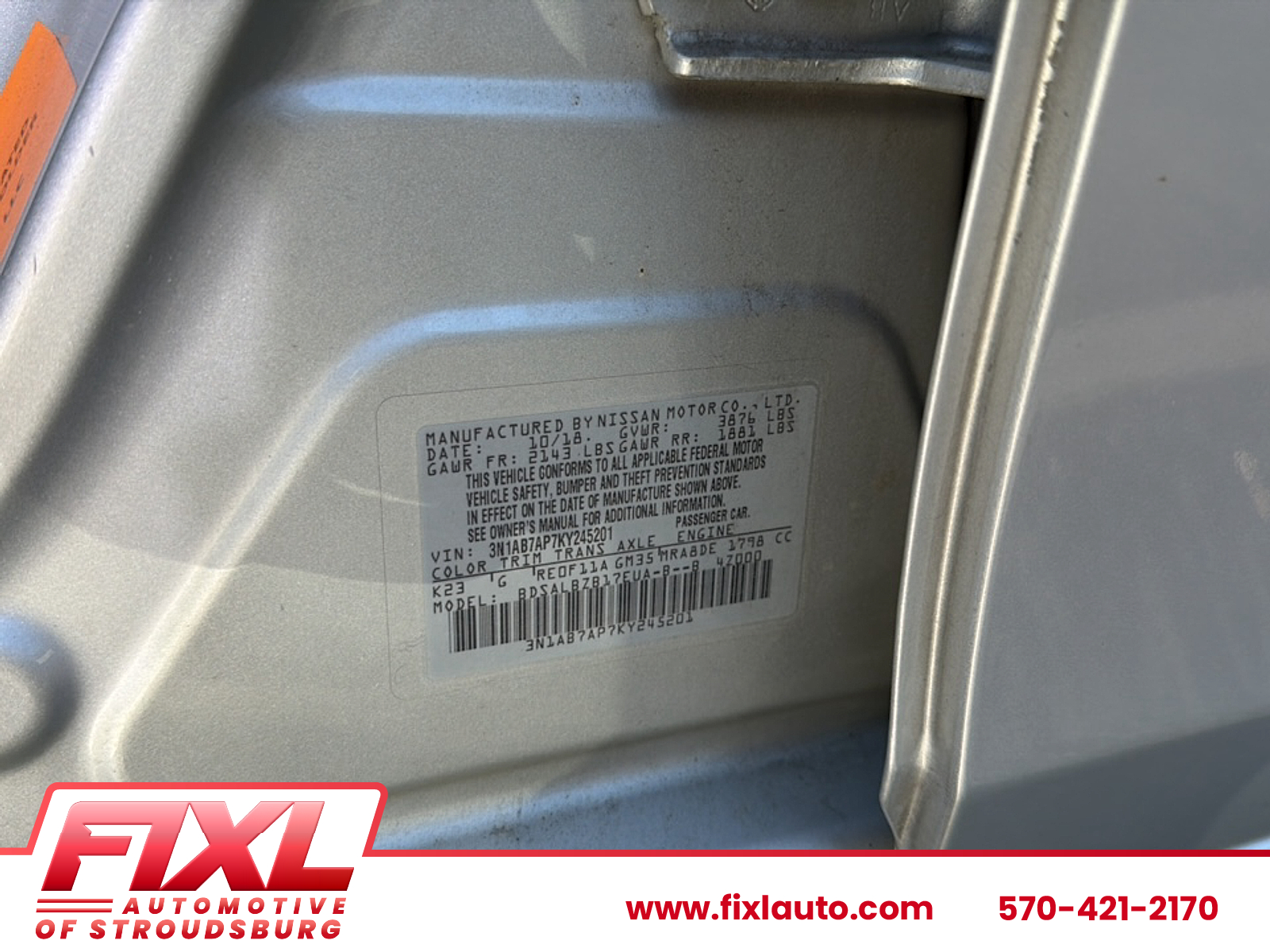 Used 2019 Nissan Sentra Sedan
