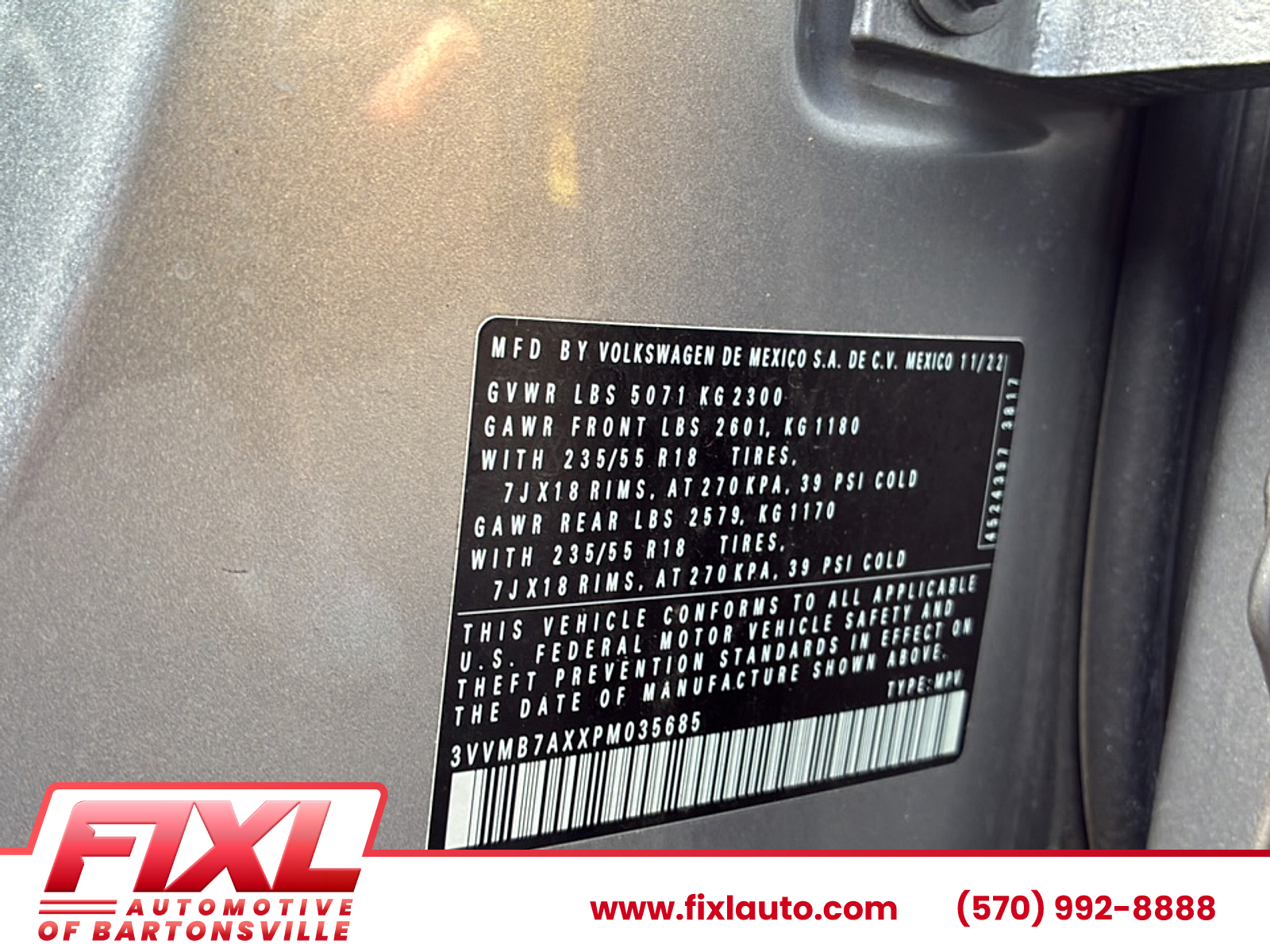 Used 2023 Volkswagen Tiguan SUV