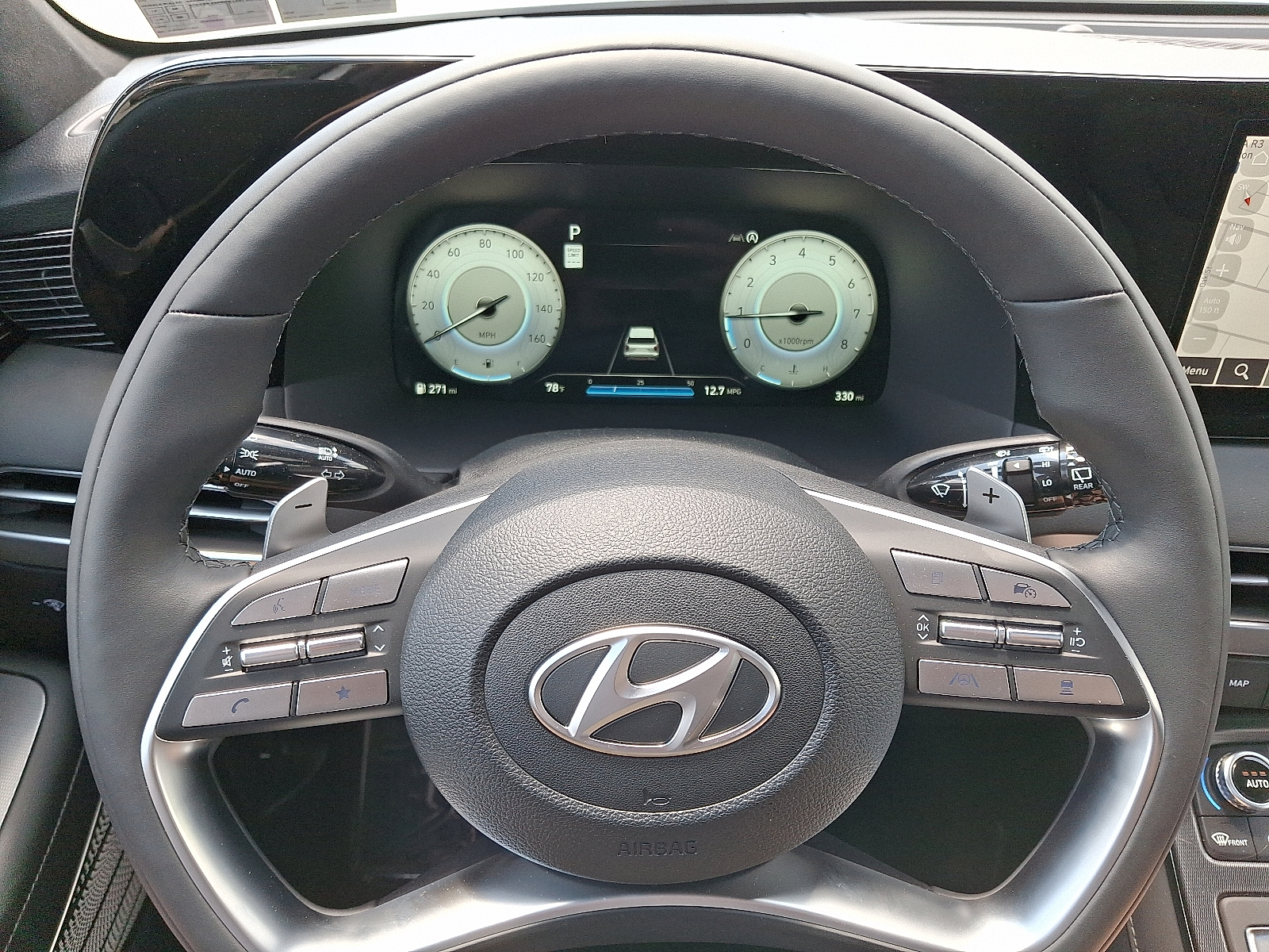 new 2025 Hyundai Palisade car, priced at $54,427