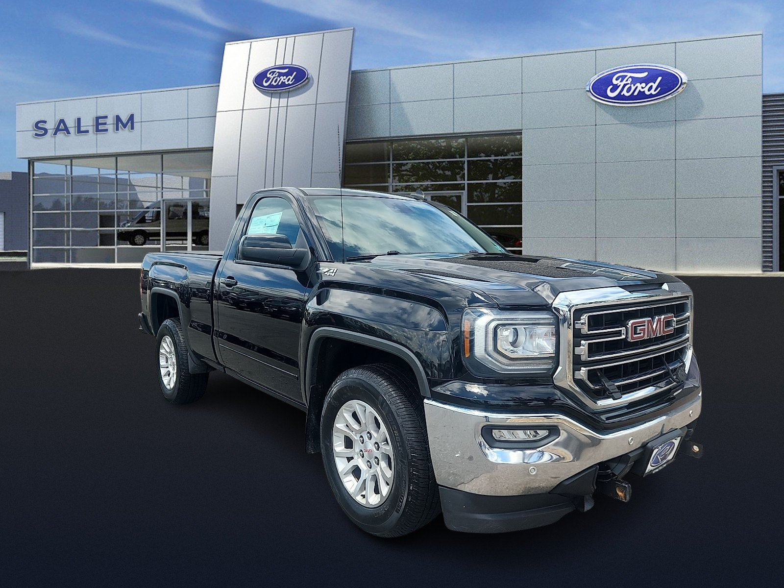 Onyx Black 2018 GMC Sierra 1500 Pickup Truck Four-Wheel Drive Automatic