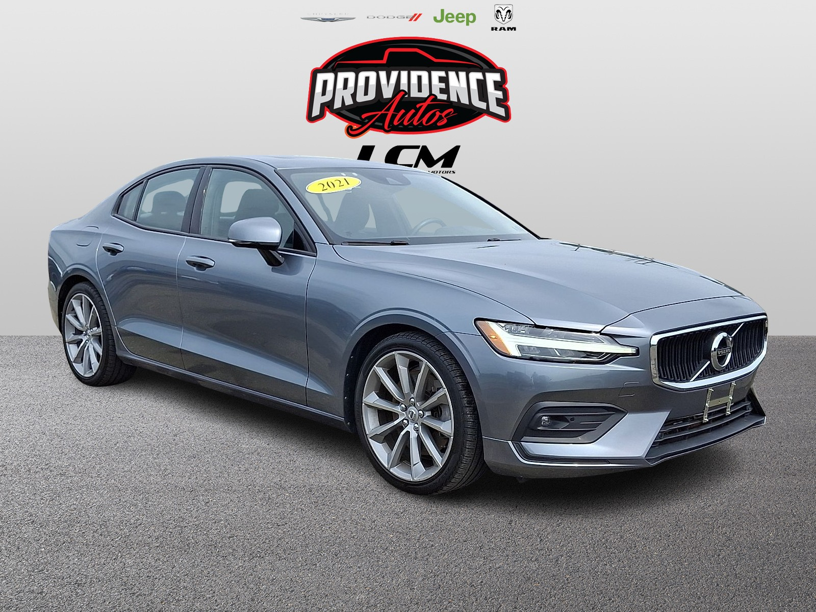 Gray (Osmium Grey Metallic - 714) 2021 Volvo S60 Sedan All-Wheel Drive Automatic